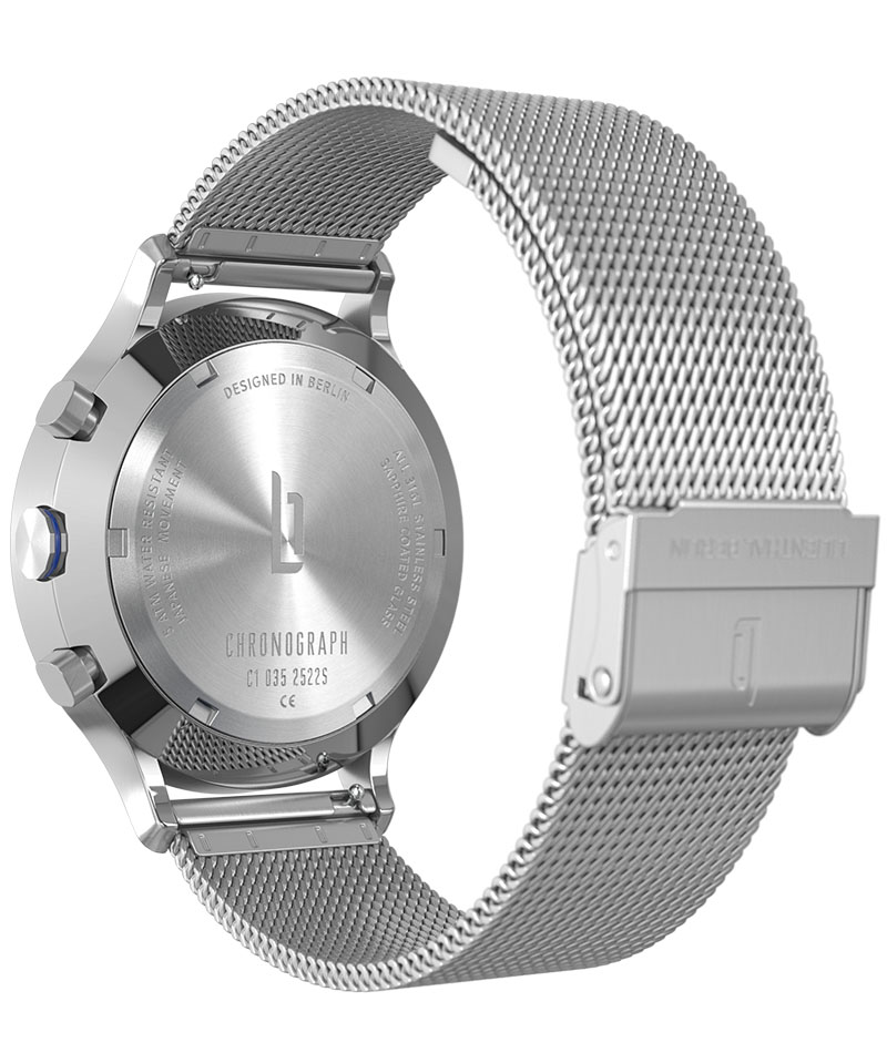 Chronograph Line 3 - Mesh Silber