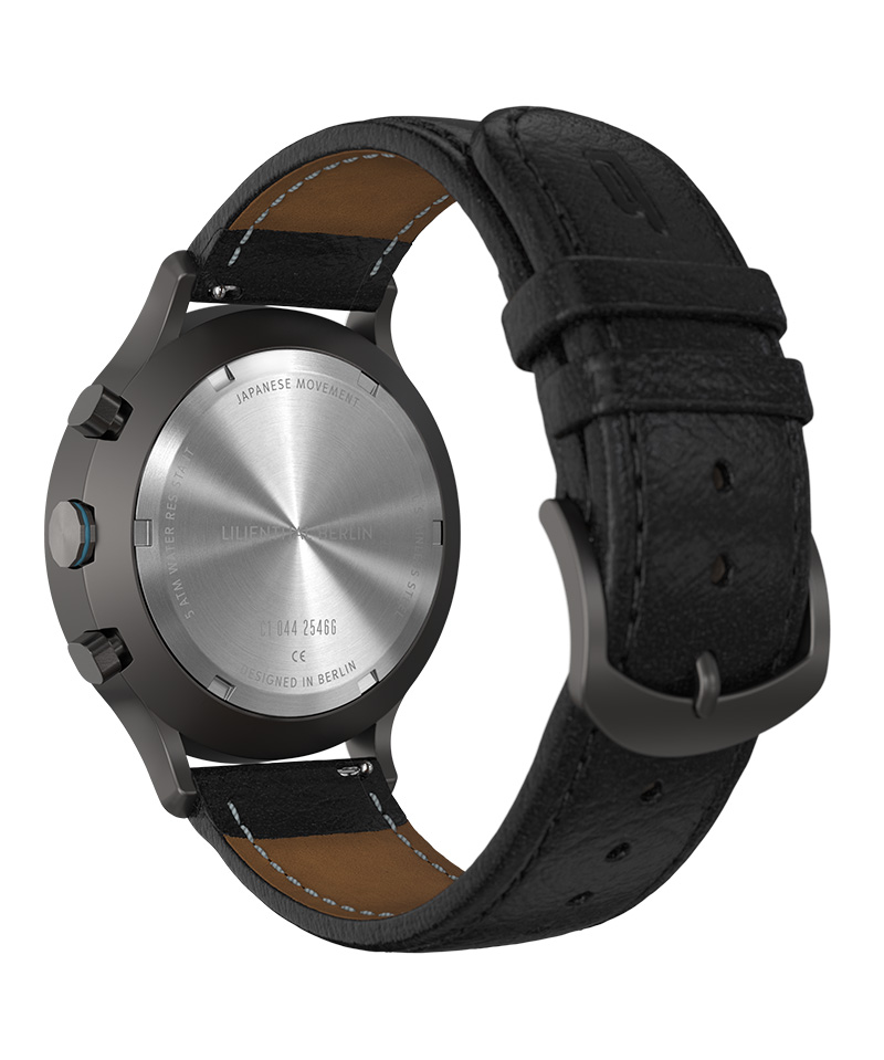 Chronograph Myth - Leder Schwarz