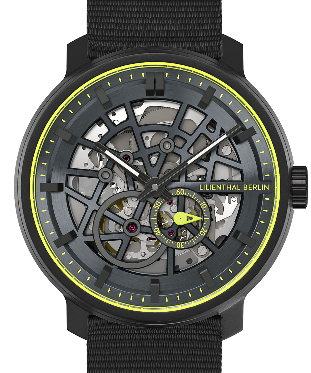 Neolux Skeleton Black Lime - Recycled PET Schwarz