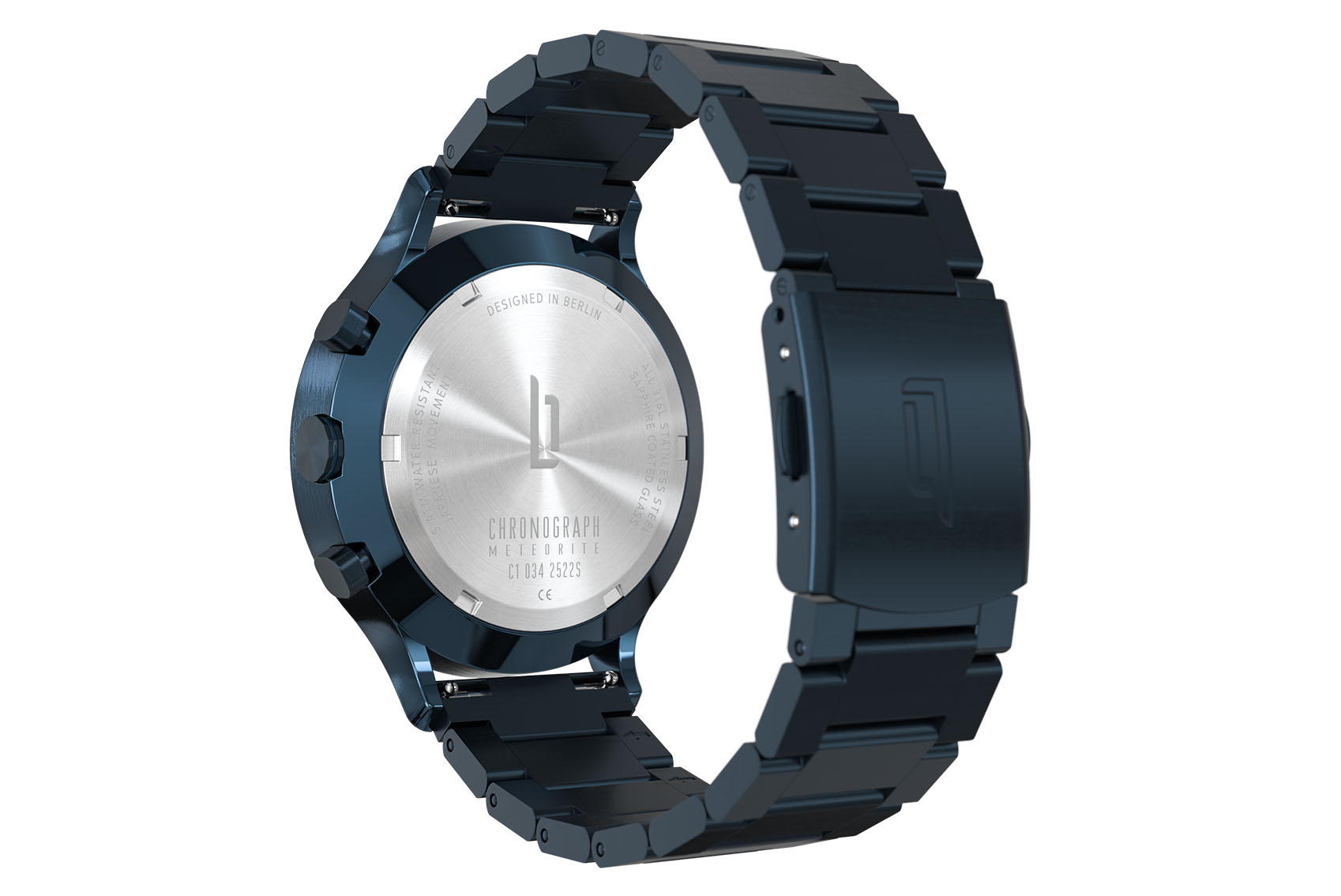 Chronograph Stellar Blue - Edelstahl Blau