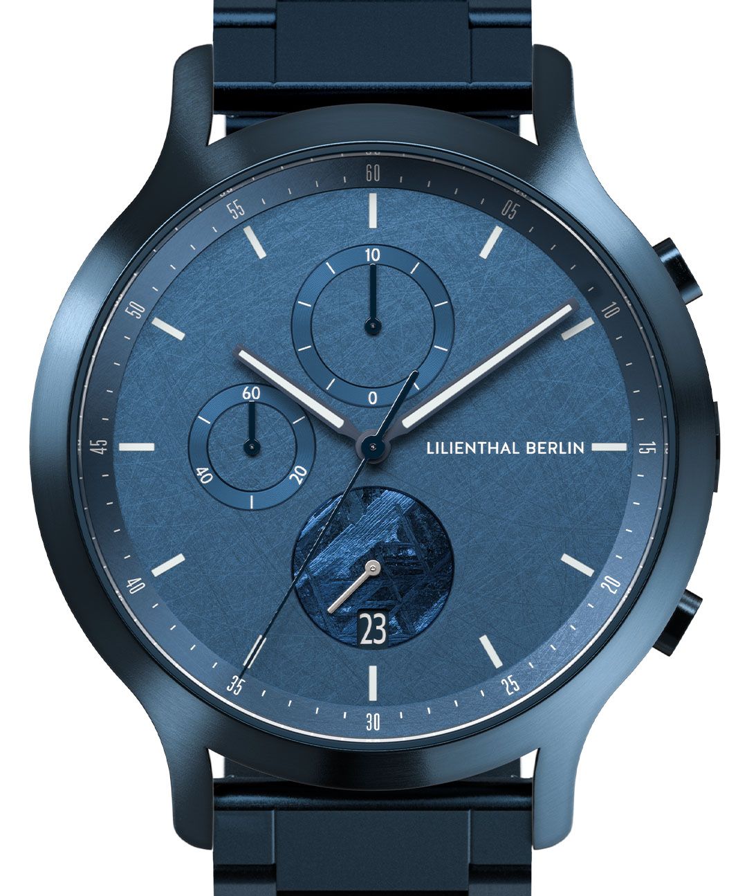 Chronograph Stellar Blue - Edelstahl Blau