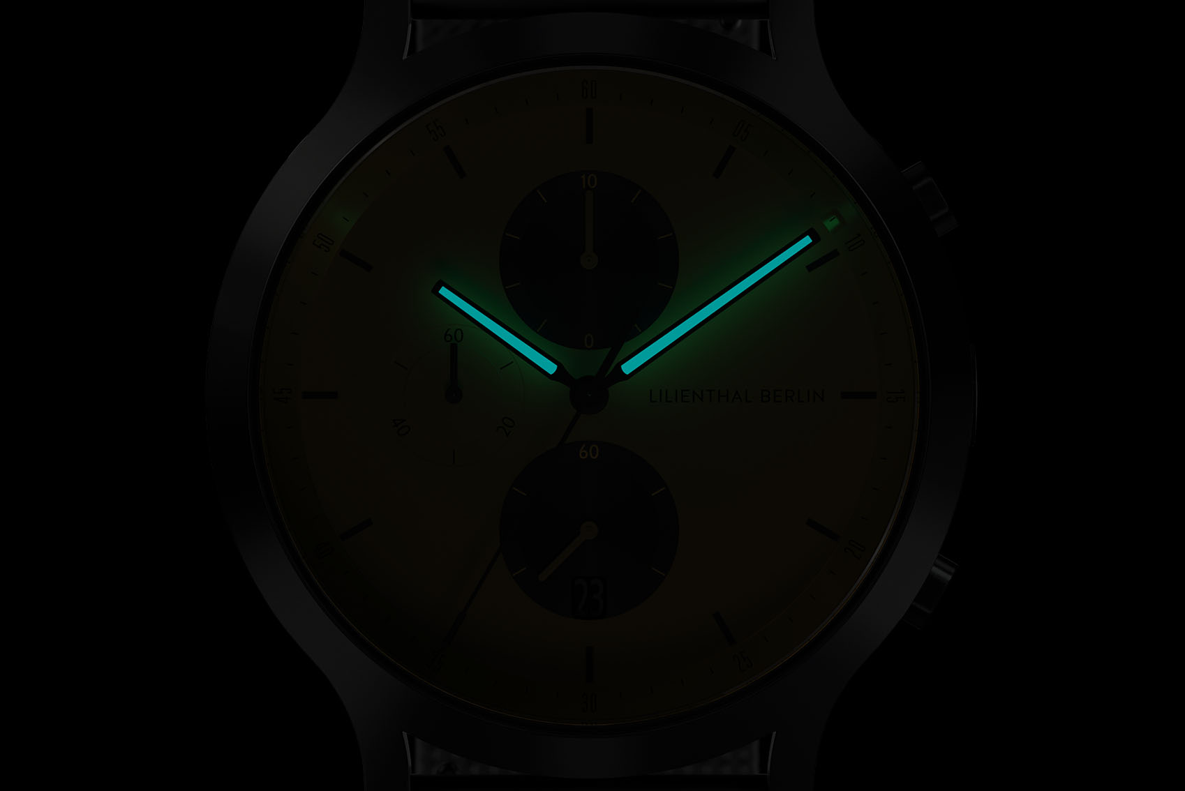 Chronograph Line 2 - Mesh Schwarz