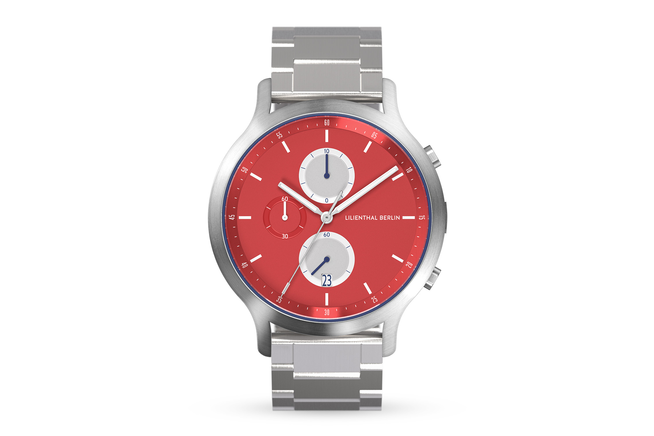 Chronograph Line 3 - Edelstahl Silber