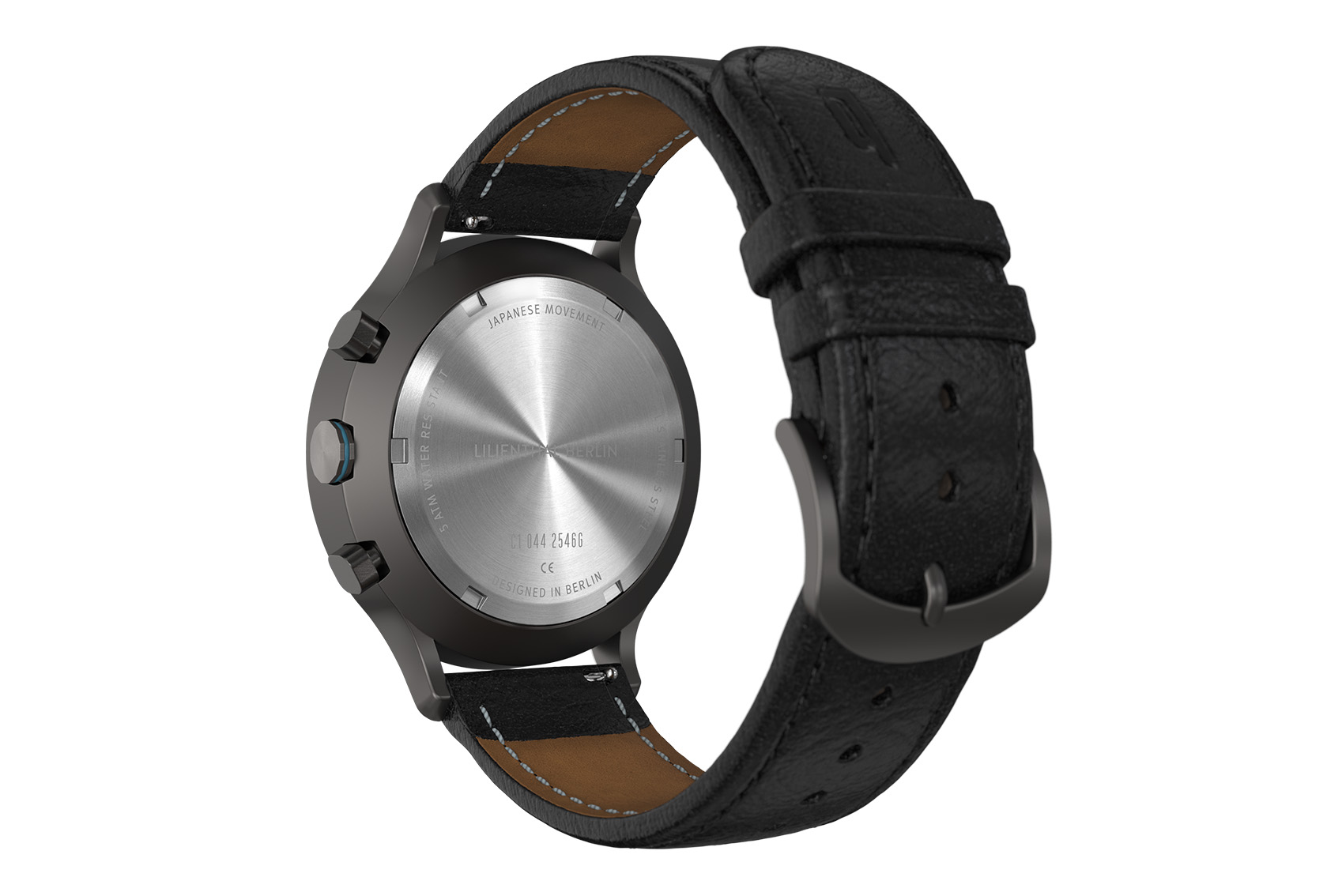 Chronograph Myth - Leder Schwarz