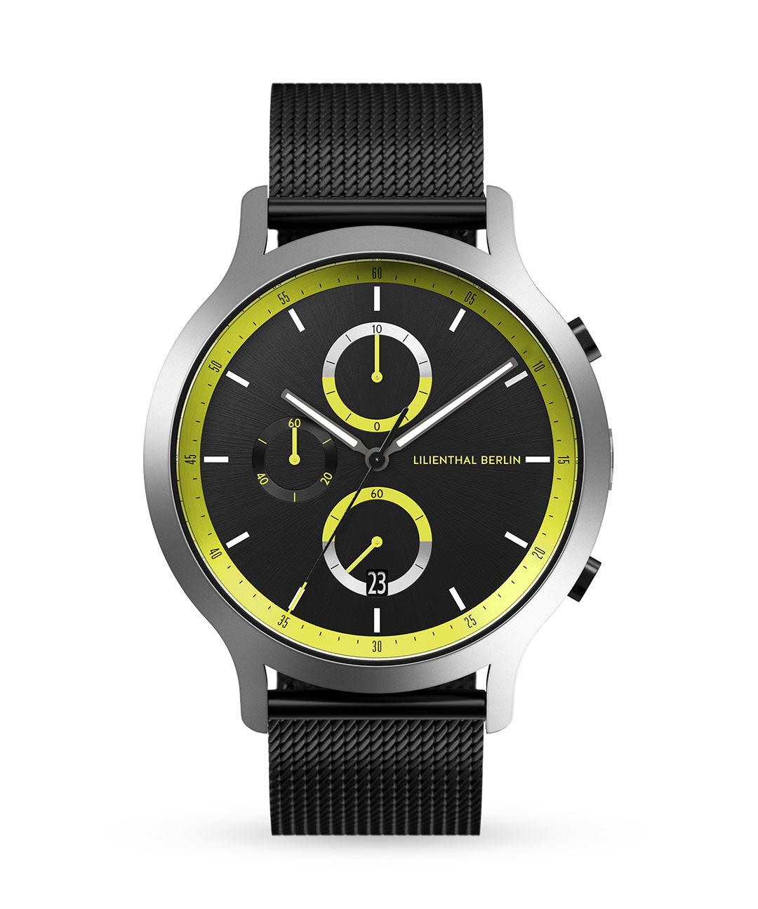 Chronograph Remix II - Mesh Schwarz