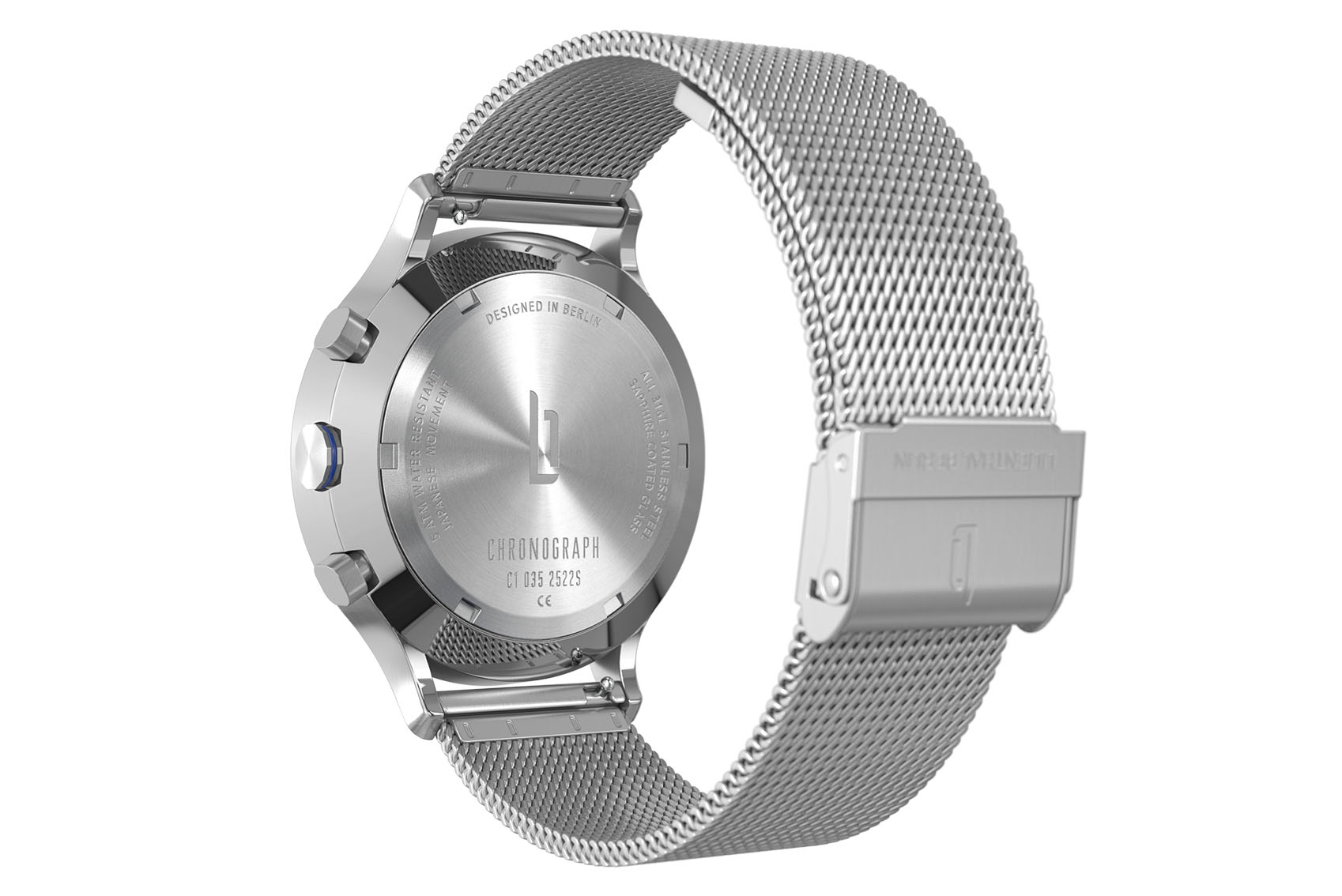 Chronograph Line 3 - Mesh Silber