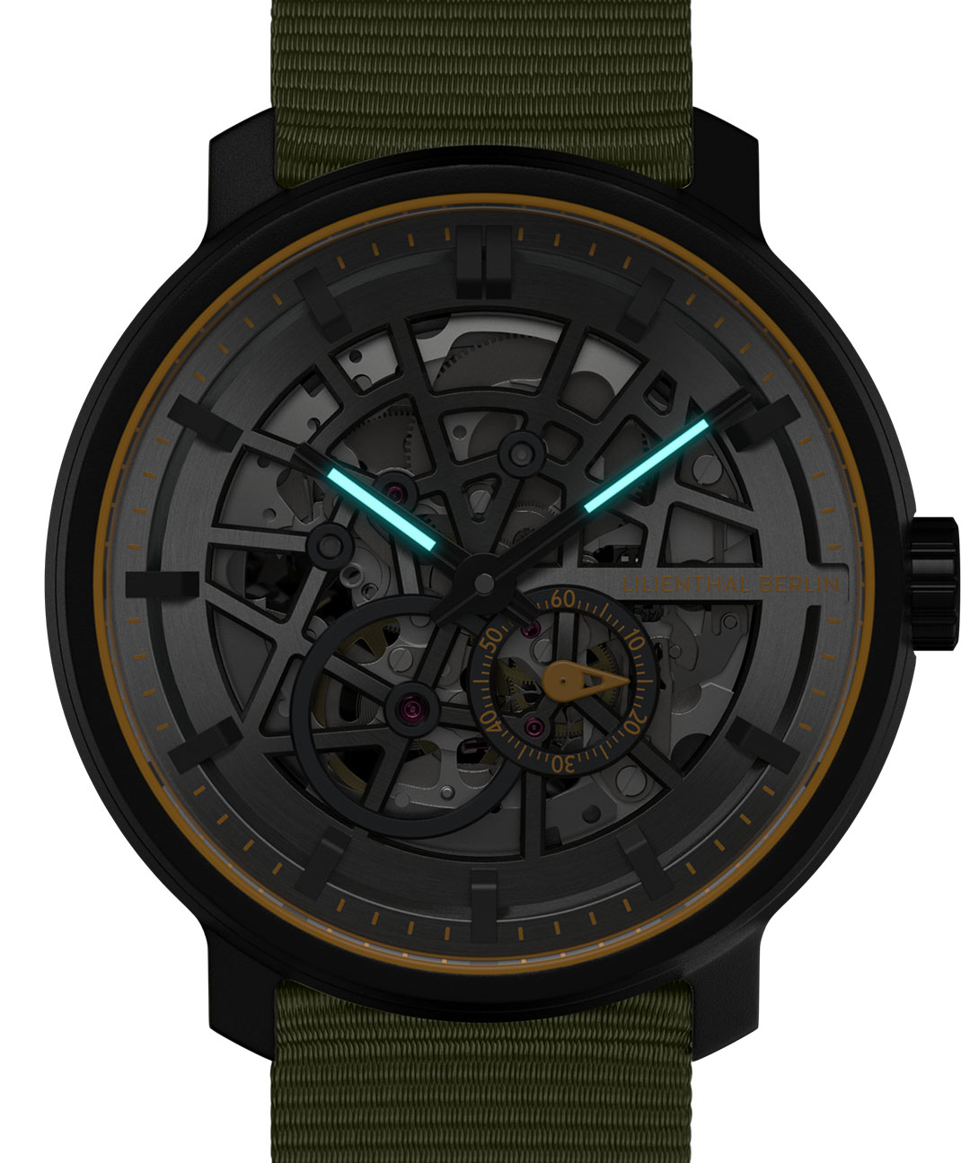 Neolux Skeleton Black Orange - Recycled PET oliwko