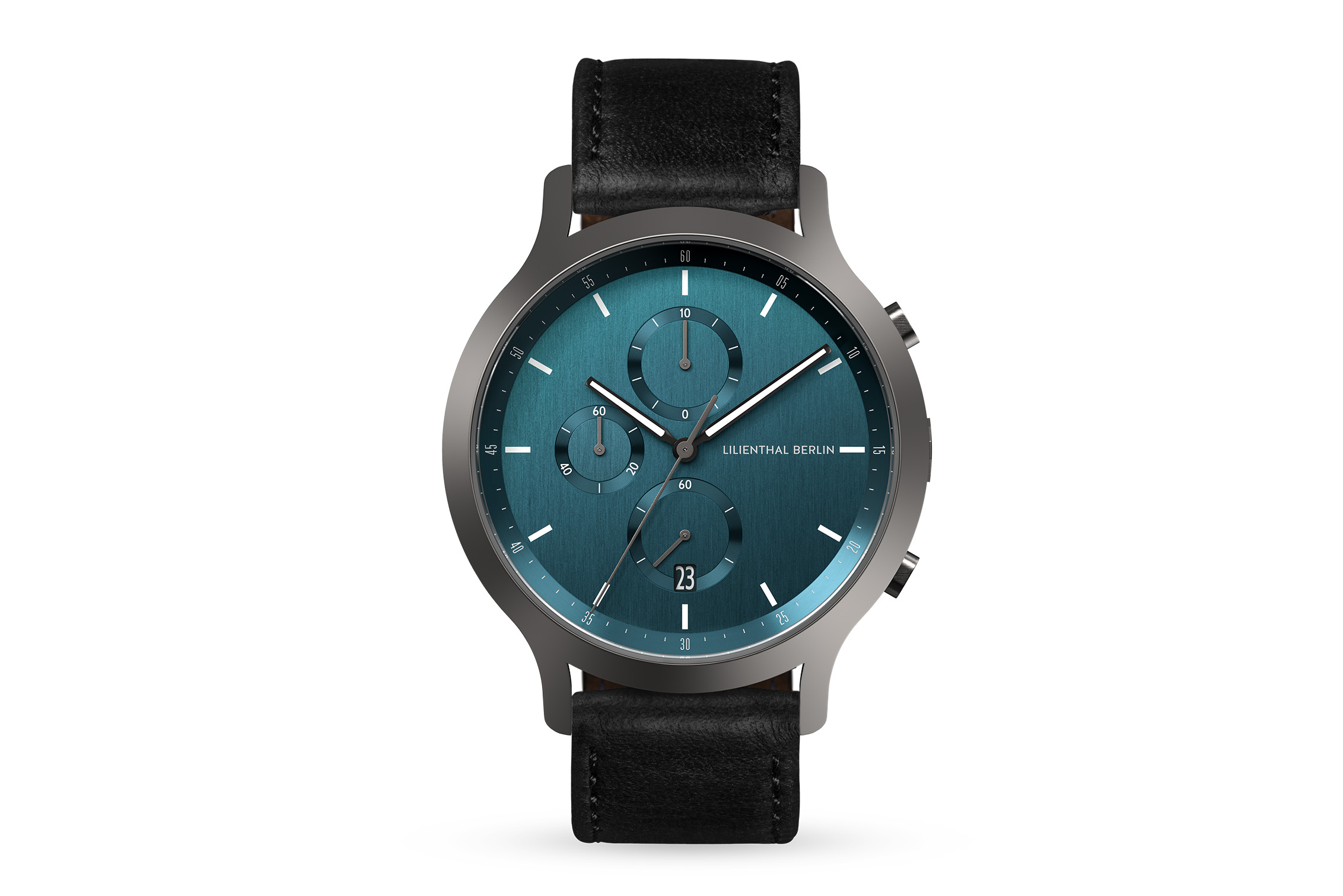 Chronograph Myth - Leder Schwarz