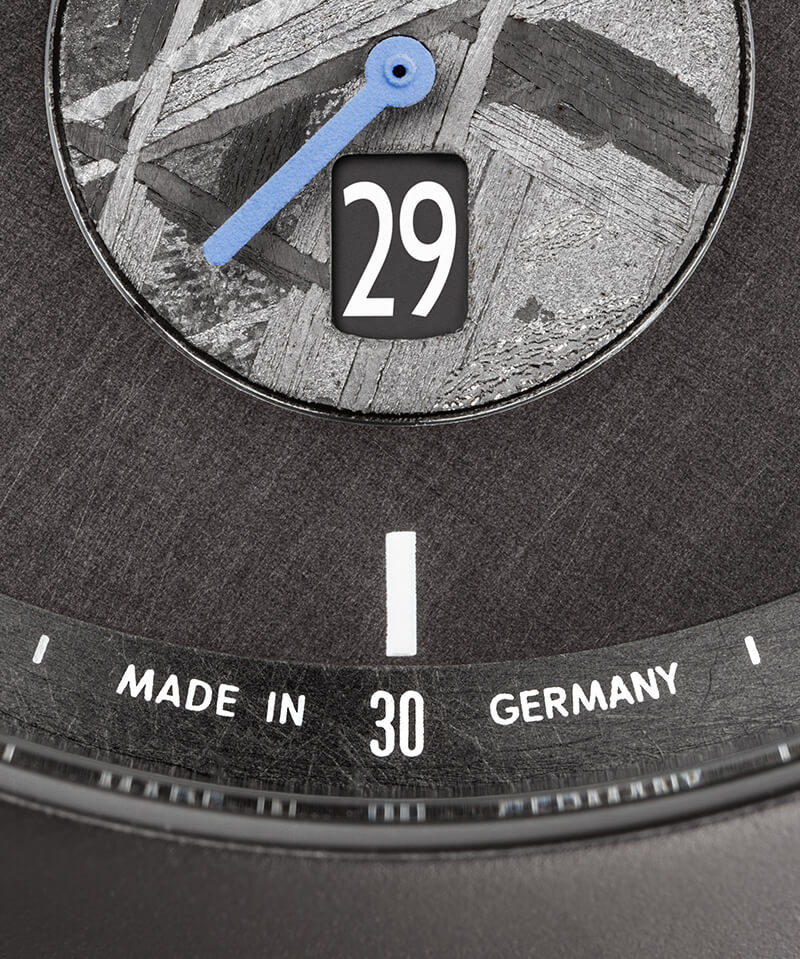 Chronograph Limited Edition Meteorite mesh Anthr Lilienthal Berlin