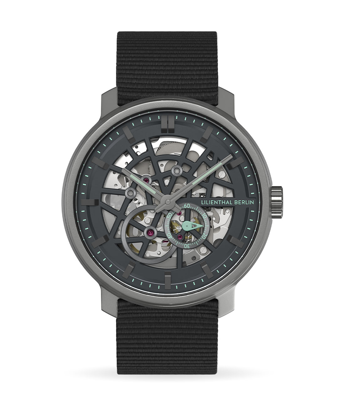 Neolux Skeleton Dark Grey - Recycled PET czarny