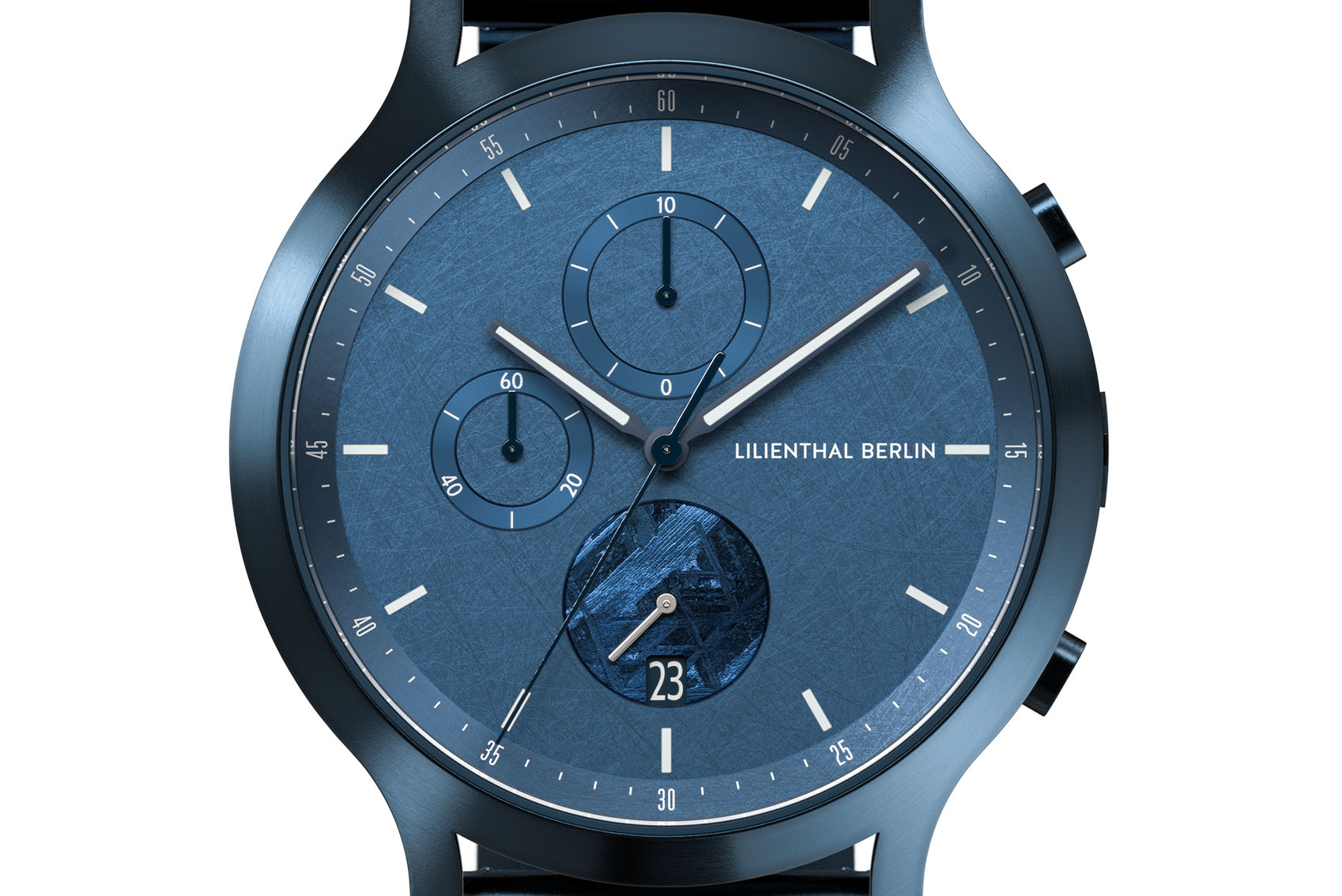 Chronograph Stellar Blue - Edelstahl Blau