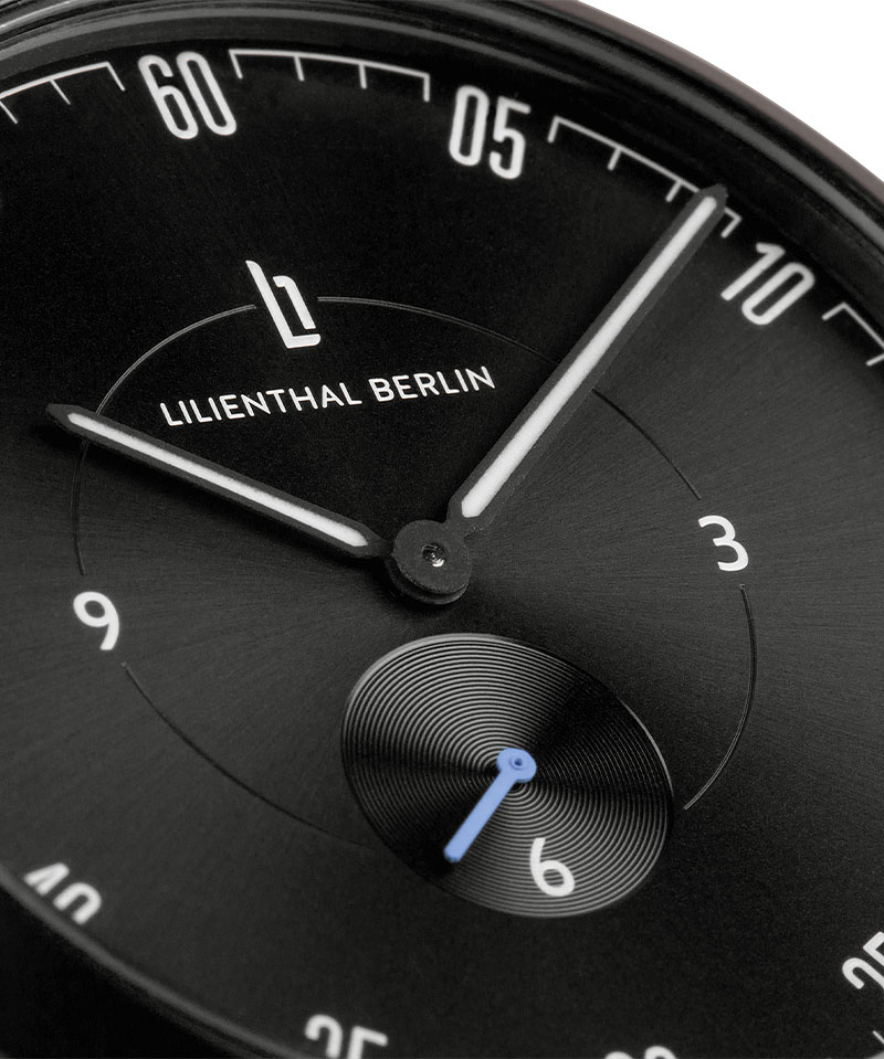 Lilienthal 1 All Black - Edelstahl Schwarz