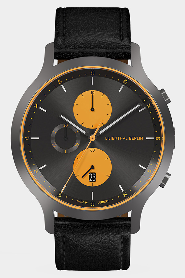 Chronograph Line 1 Lilienthal Berlin Preisgekrönte Designs