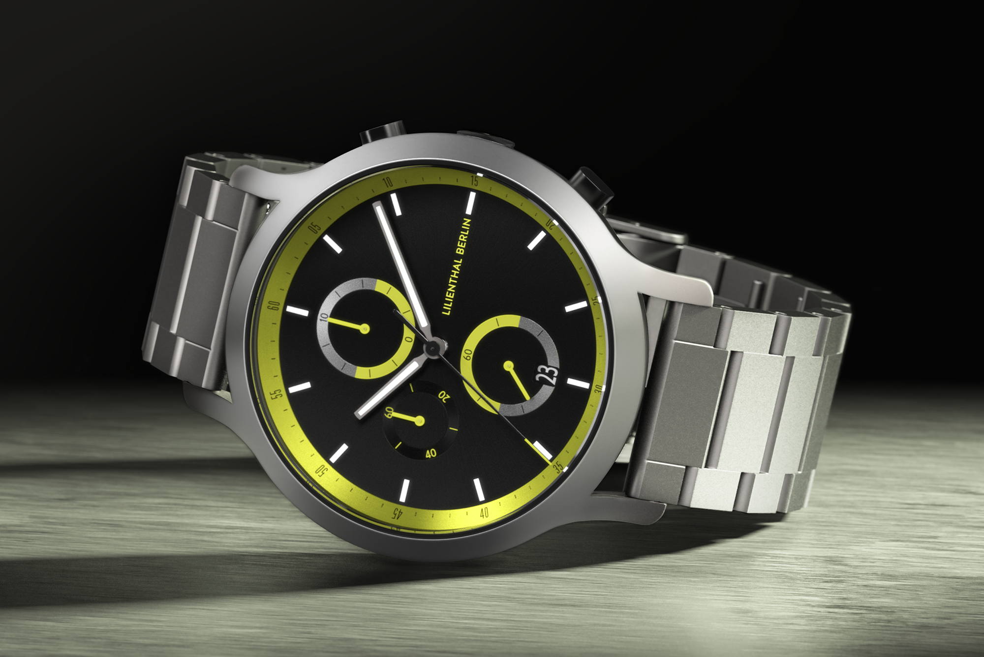 Chronograph Remix II - Edelstahl Silber