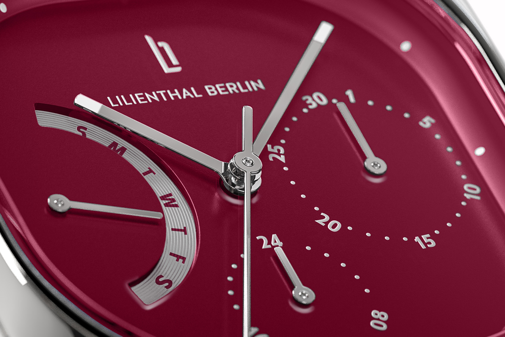 Multimatica Silver Bordeaux - Leder Schwarz