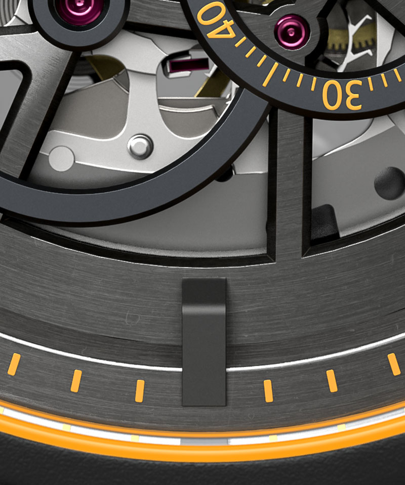 Neolux Skeleton Black Orange - Recycled PET oliwko