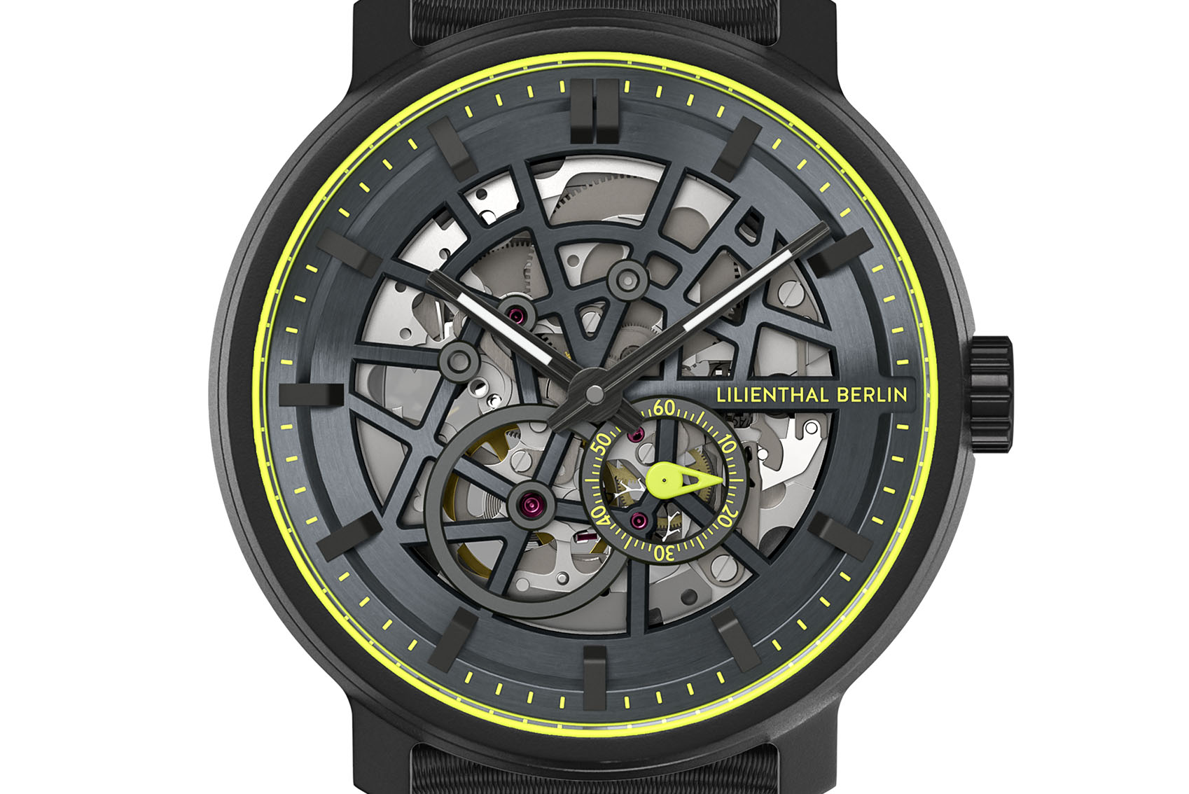 Neolux Skeleton Black Lime - Recycled PET Schwarz