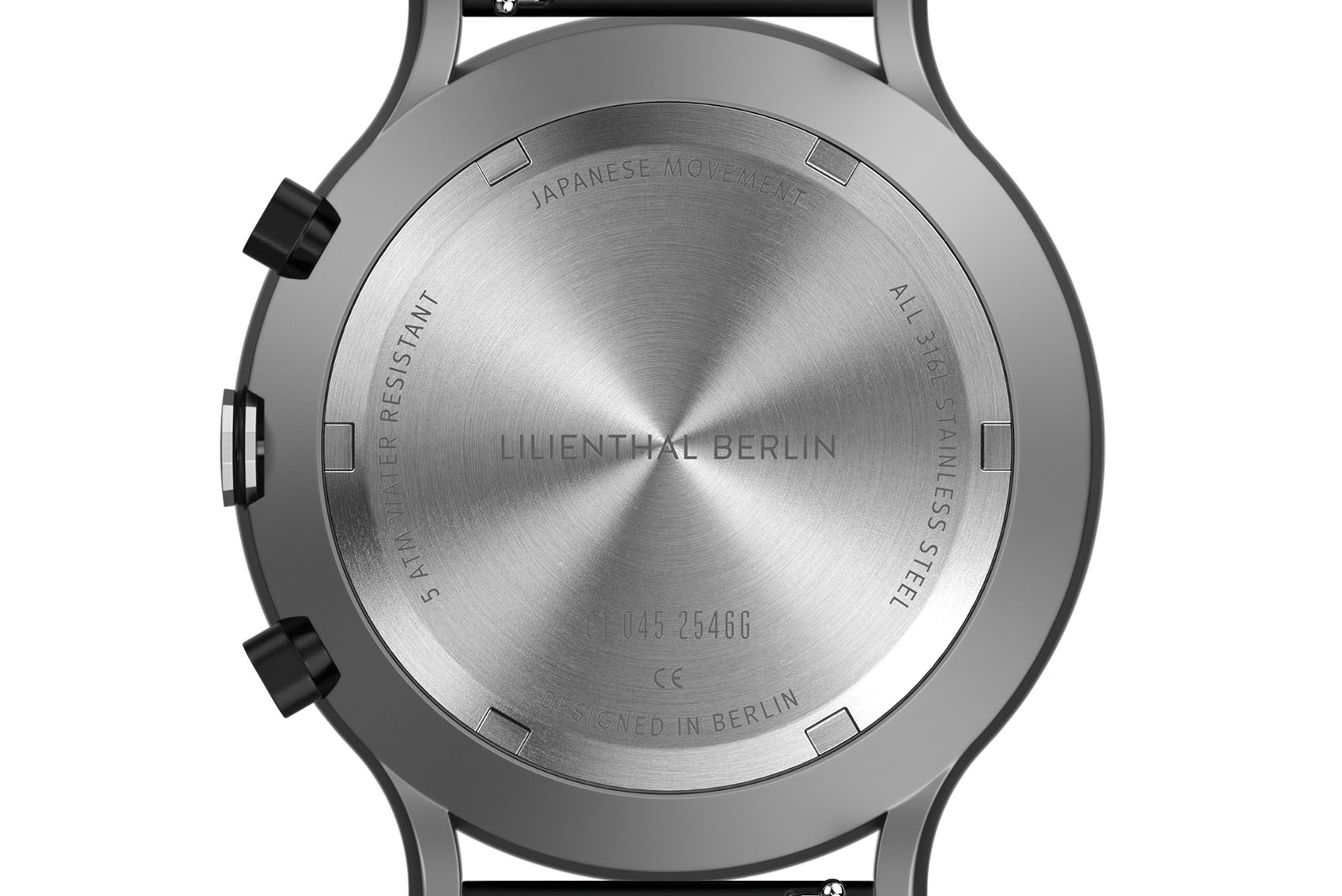 Chronograph Remix II - Mesh Schwarz