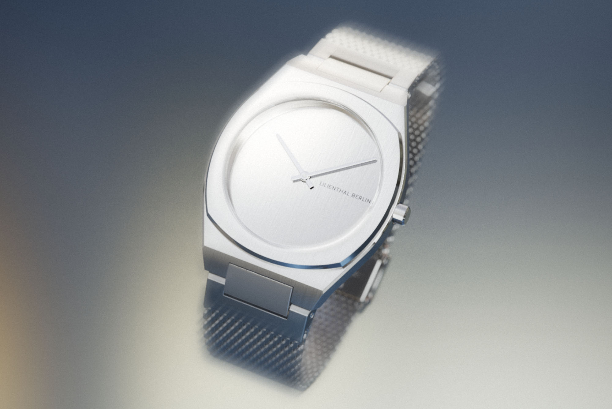 Nuvora Mono Silver - Mesh Silber