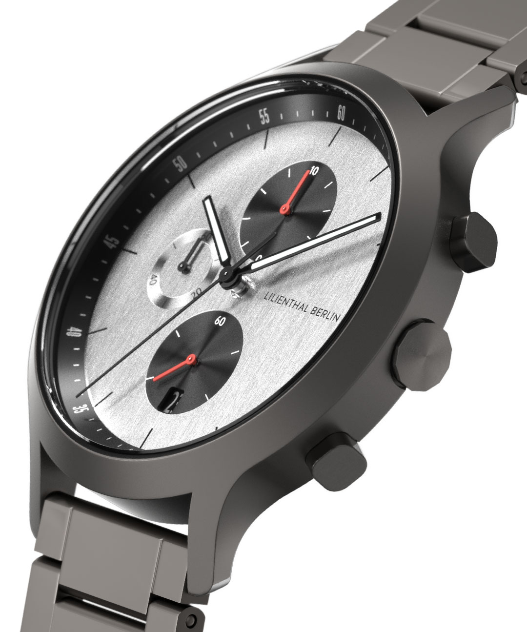 Chronograph Circuit - Edelstahl Anthrazit