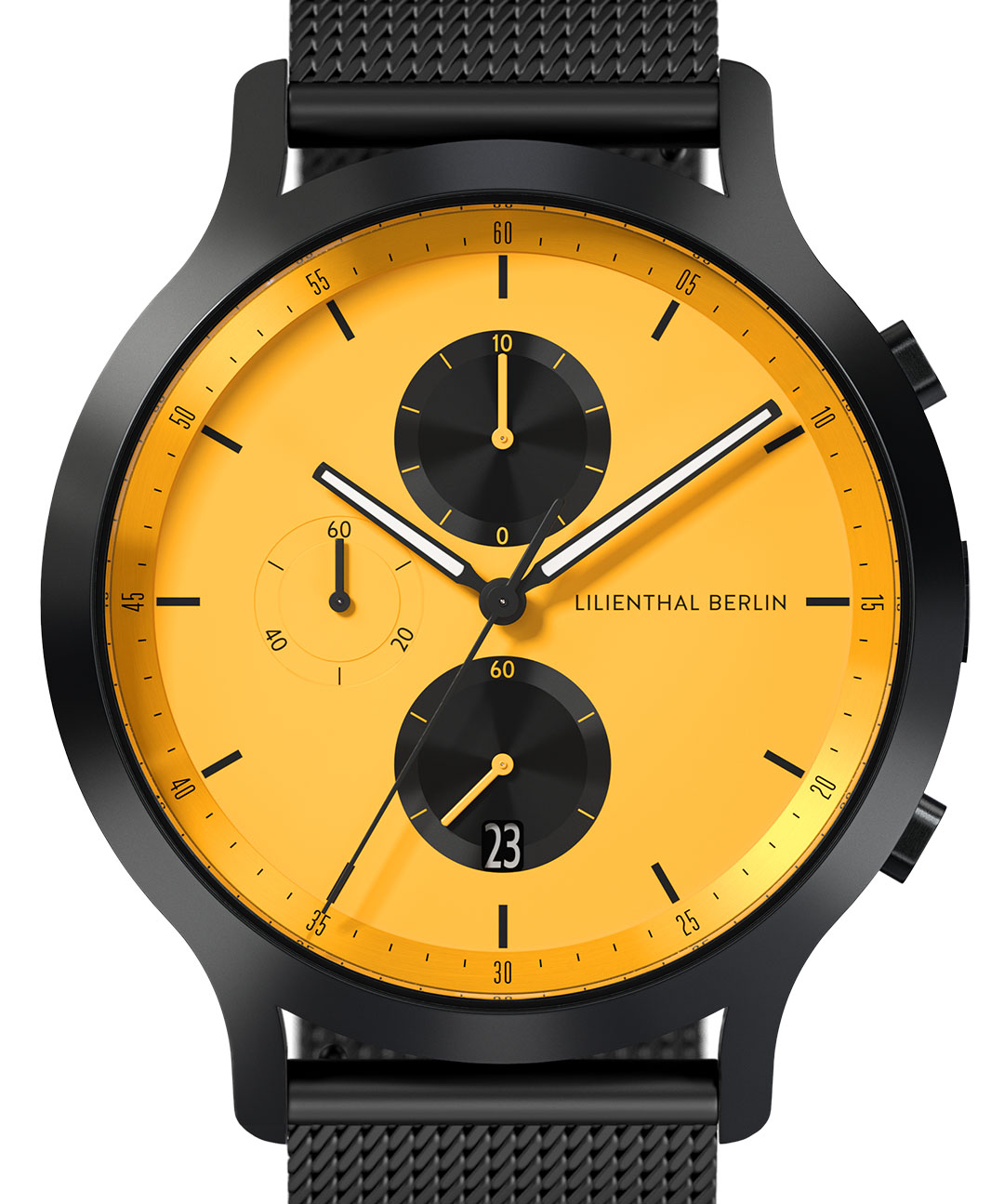 Chronograph Line 2 - Mesh Schwarz