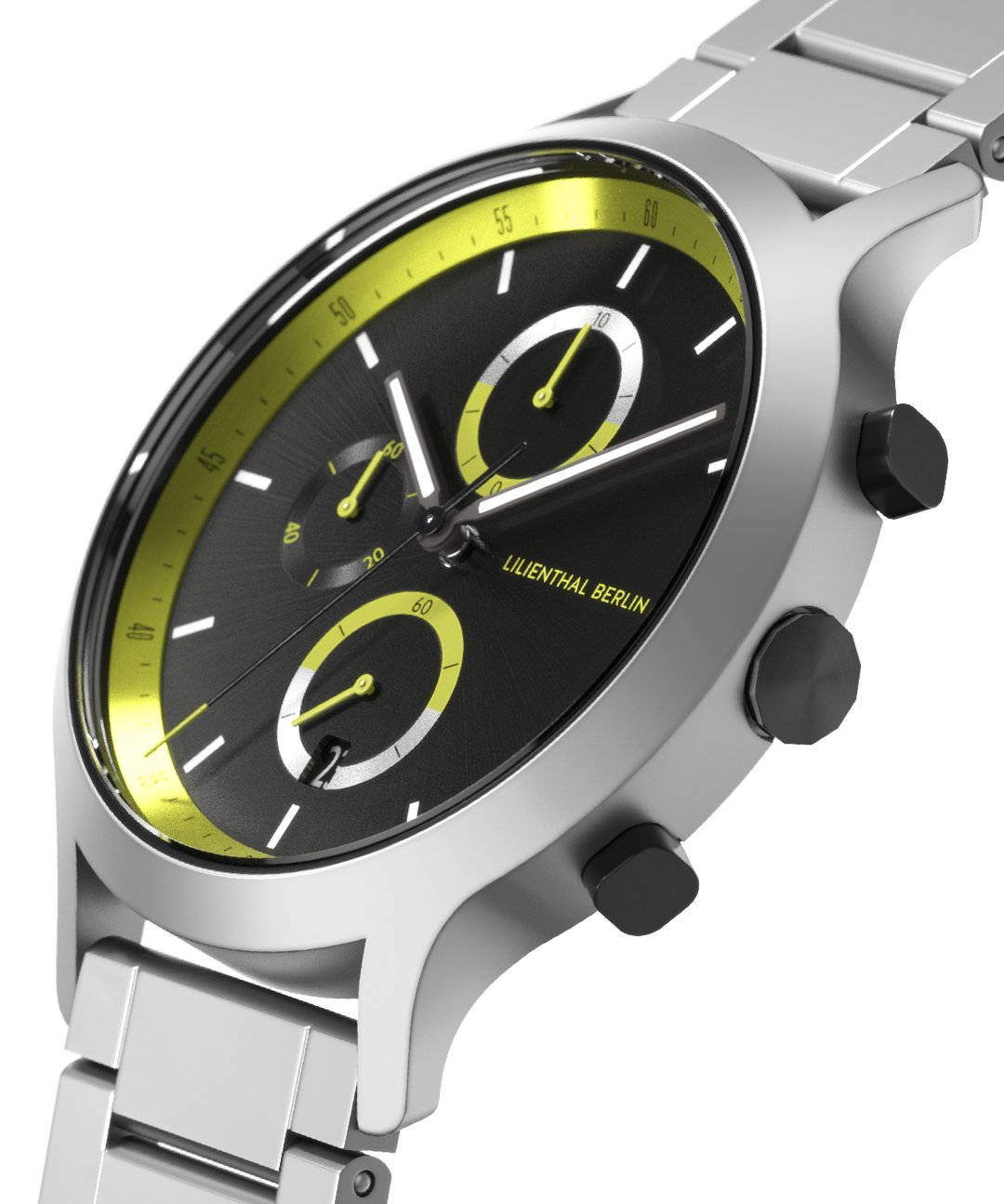 Chronograph Remix II - Edelstahl Silber