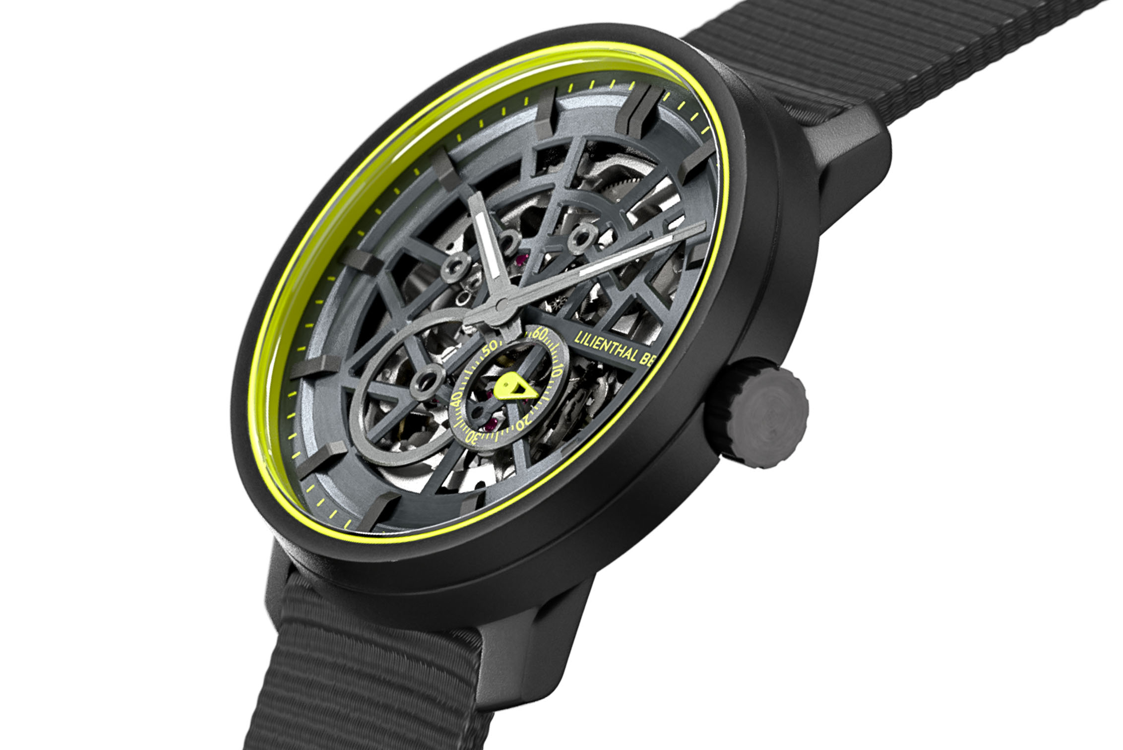 Neolux Skeleton Black Lime - Recycled PET Schwarz