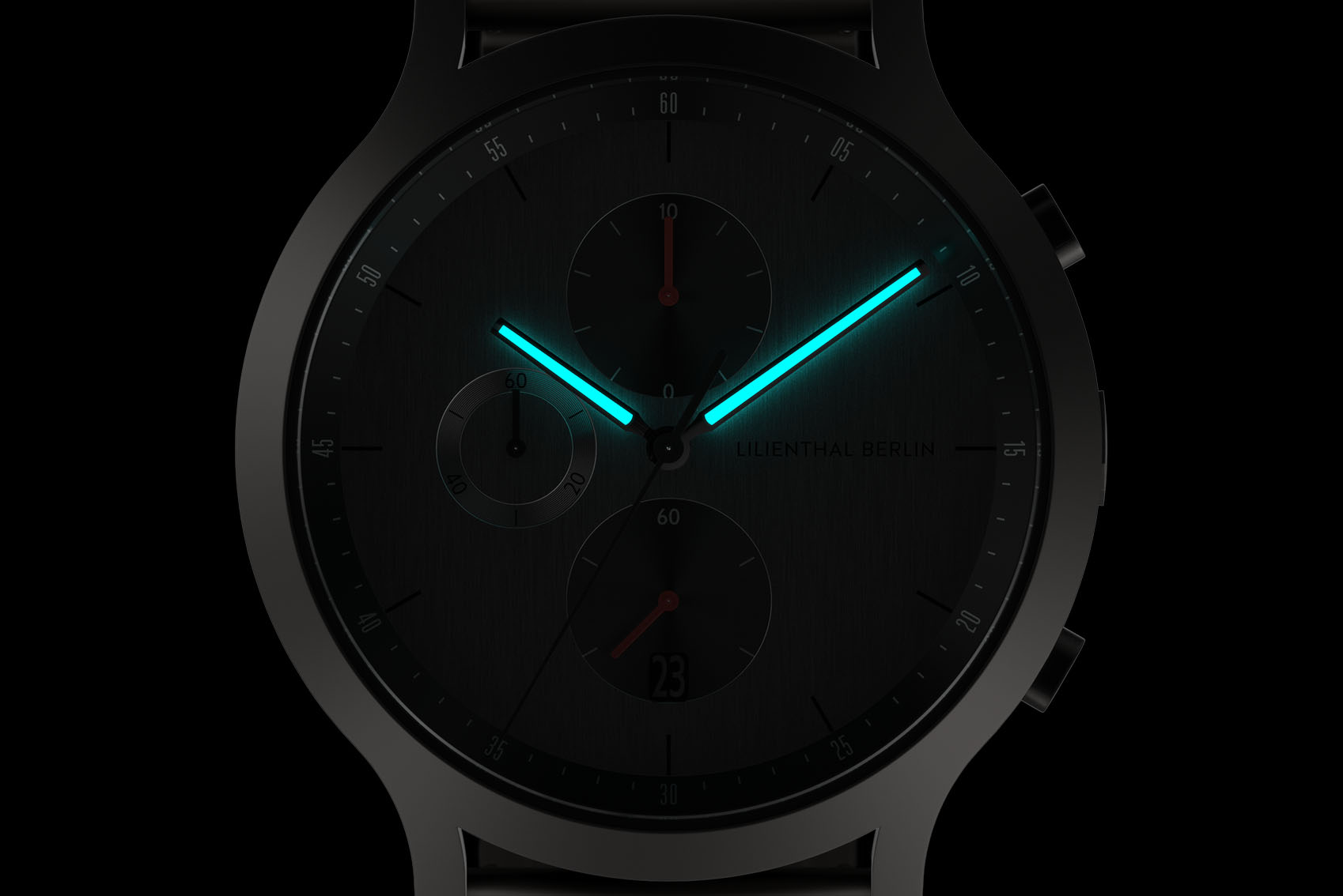 Chronograph Circuit - Edelstahl Anthrazit