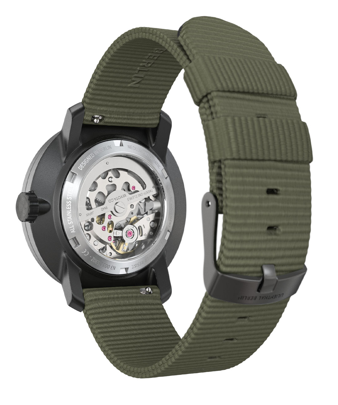 Neolux Skeleton Black Orange - Recycled PET oliwko