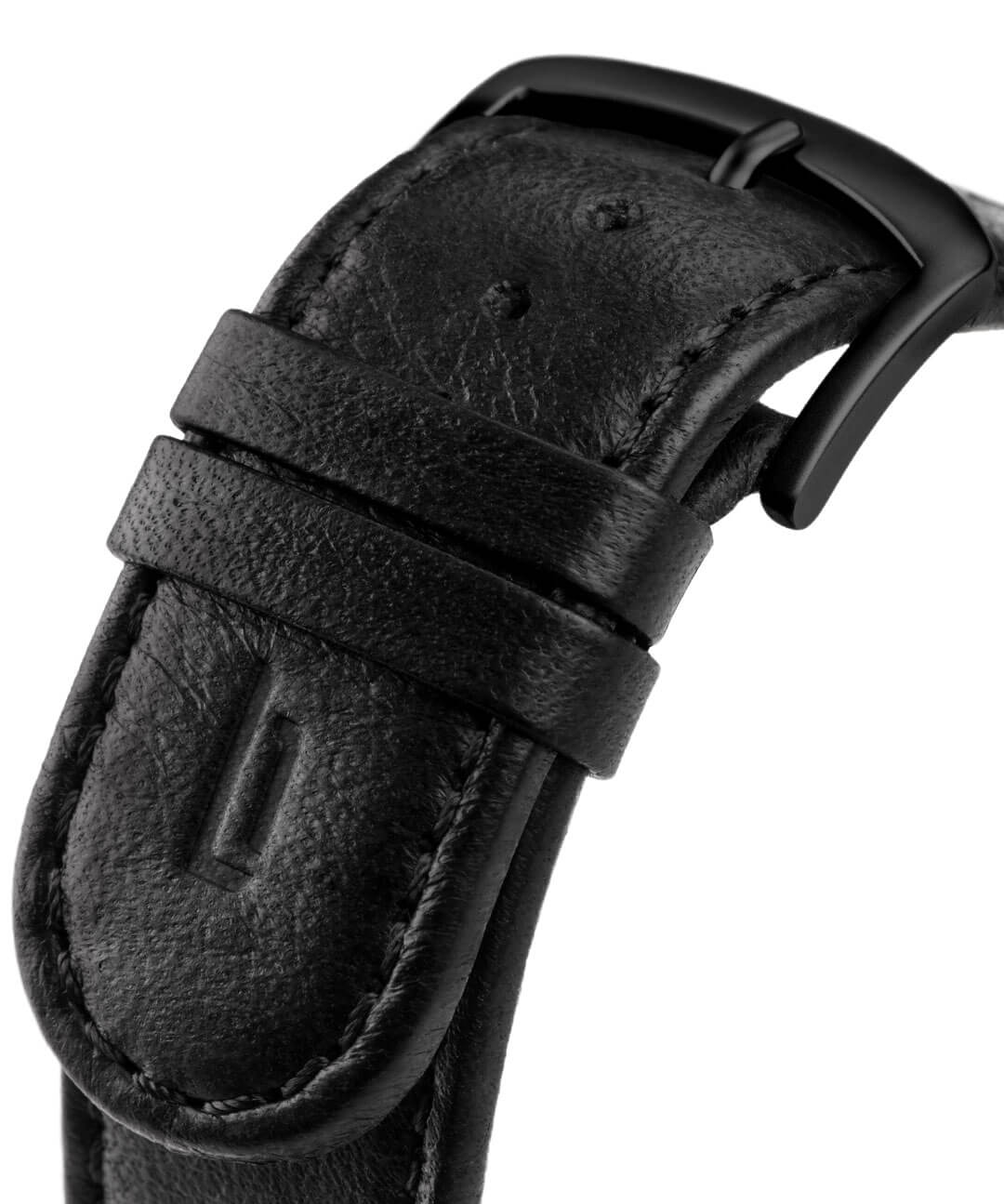 Chronograph Shadow - Leder Schwarz