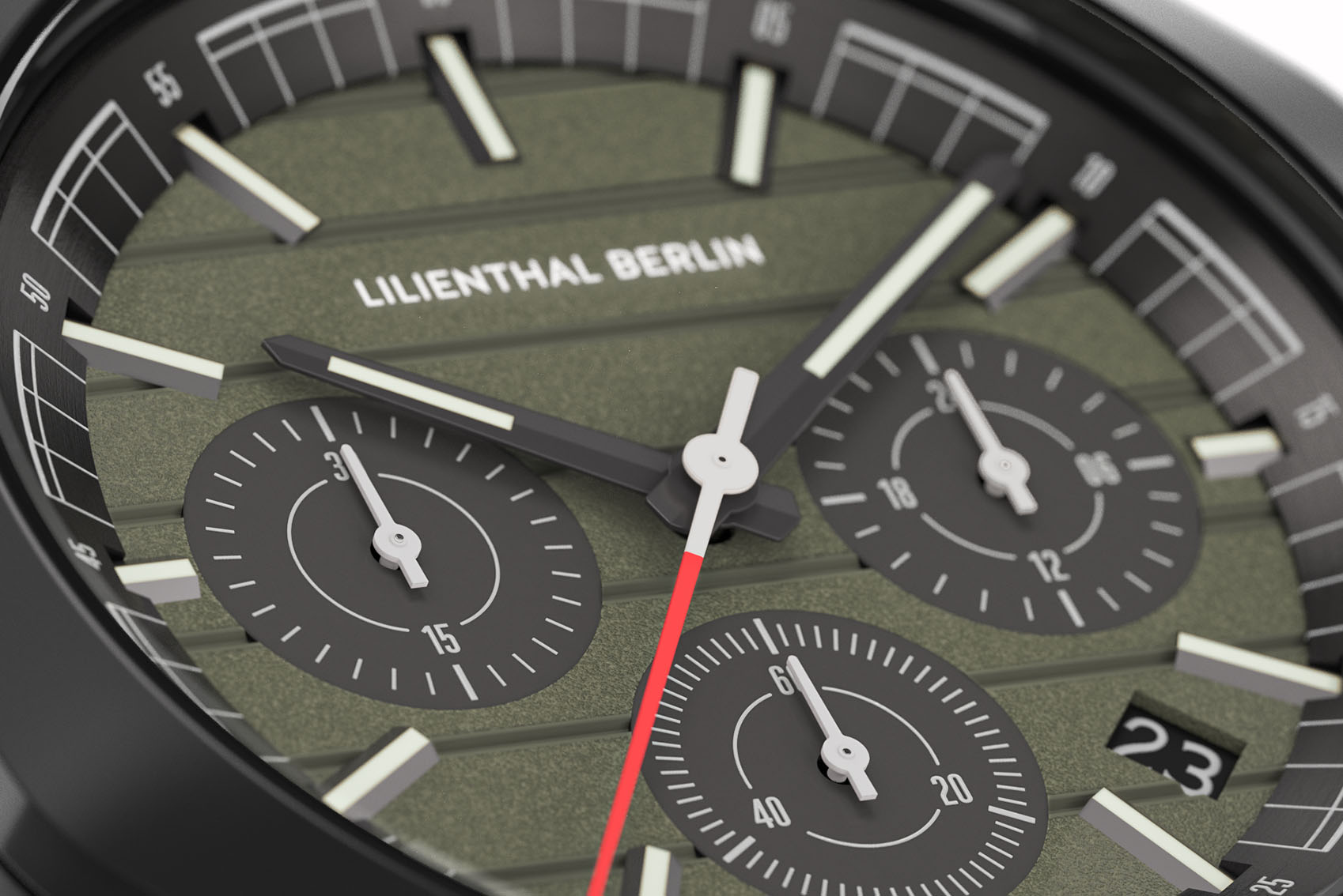 Octachrono Black Olive - Ocean Plastic czarny