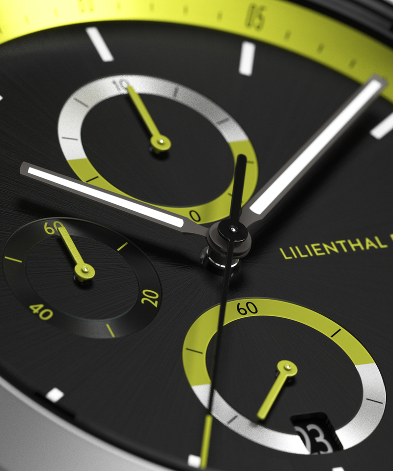 Chronograph Remix II - Edelstahl Silber