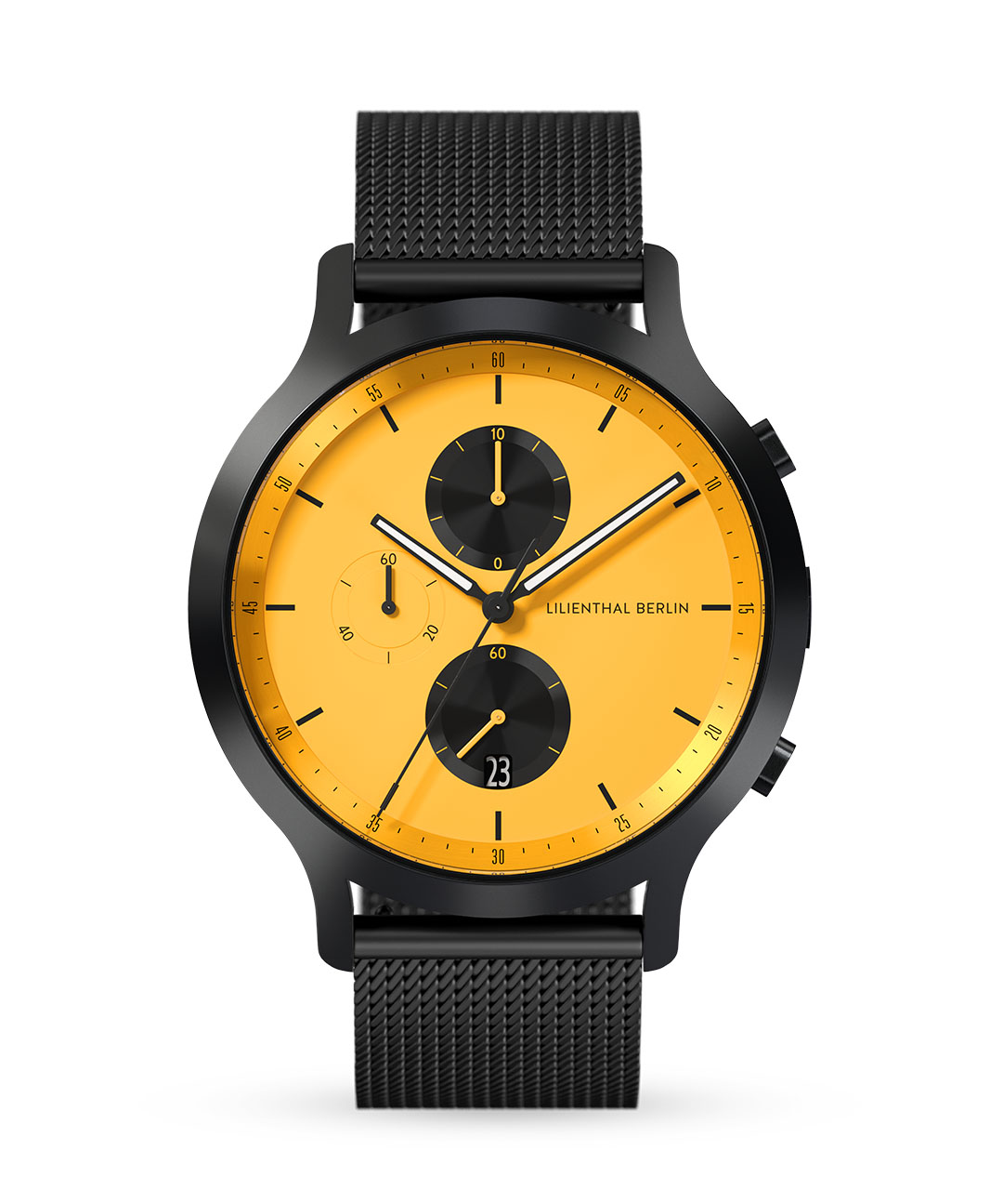 Chronograph Line 2 - Mesh Schwarz