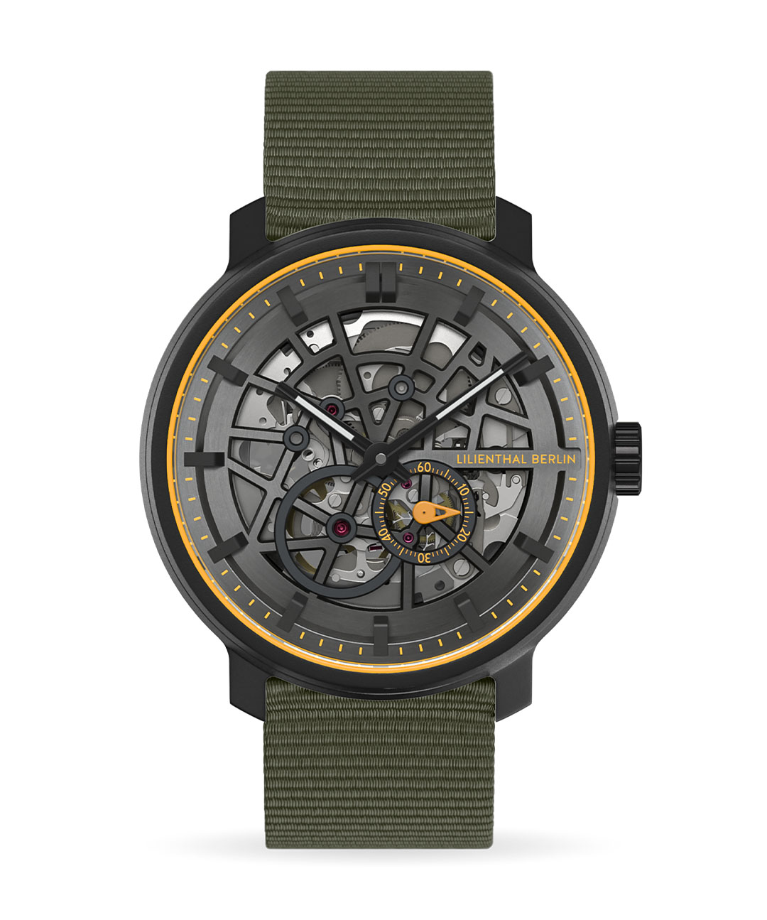 Neolux Skeleton Black Orange - Recycled PET oliwko