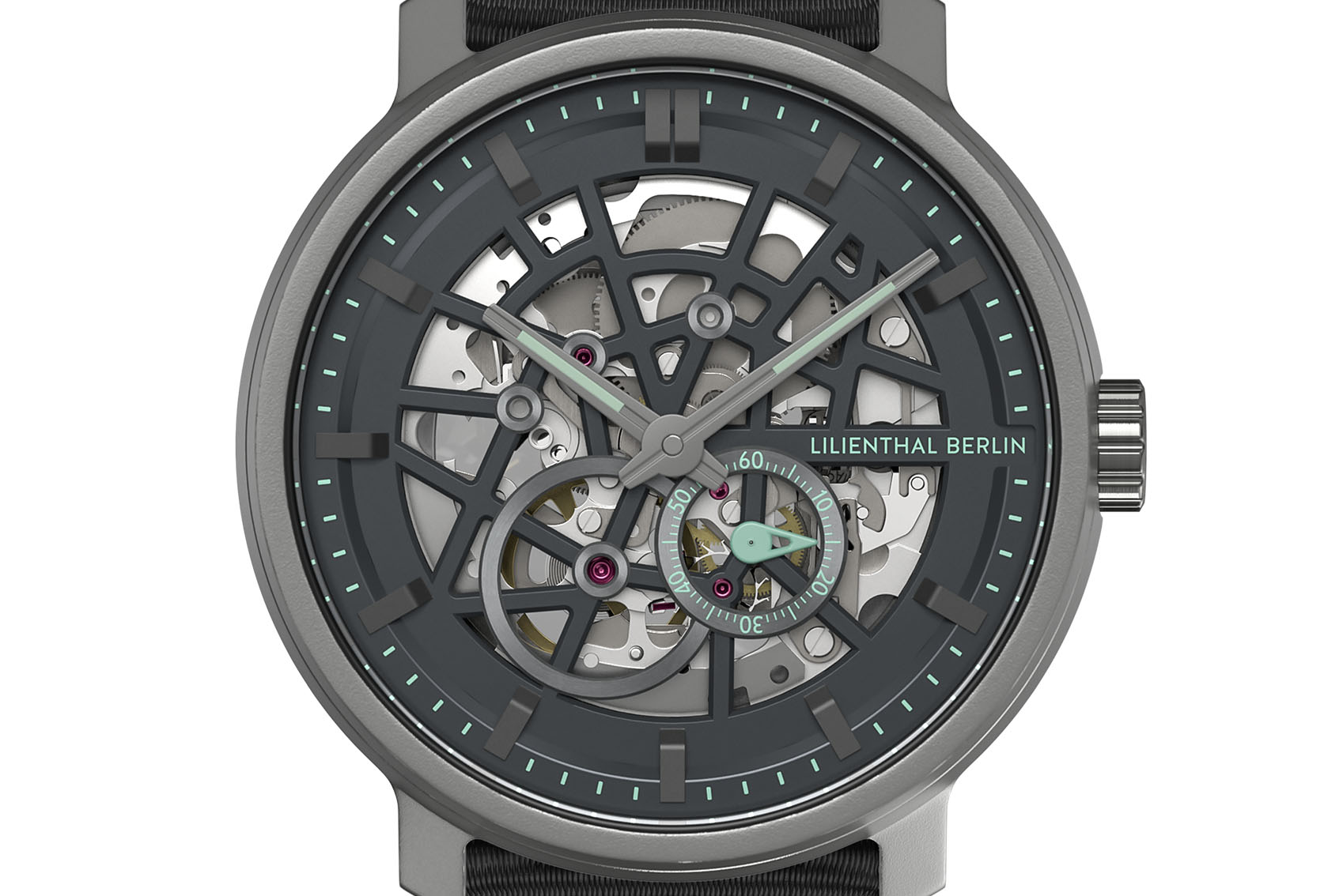 Neolux Skeleton Dark Grey - Recycled PET czarny