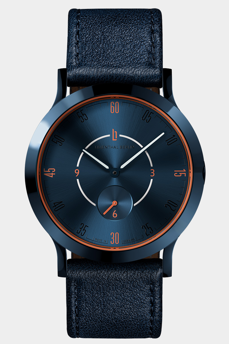 Lilienthal 1 Limited Edition Bluenova Leder Dunkelblau Lilienthal