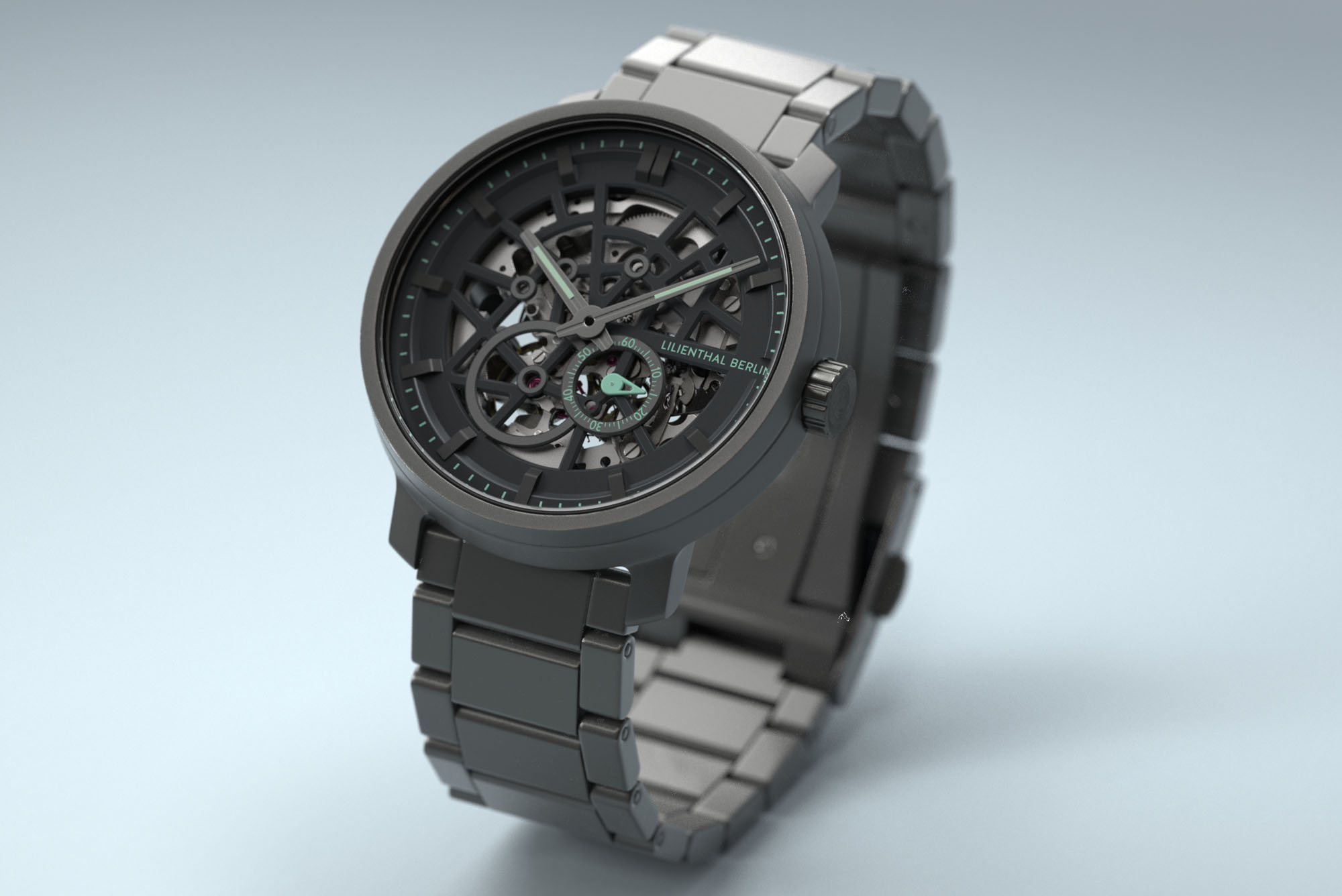 Neolux Skeleton Dark Grey - Edelstahl Anthrazit