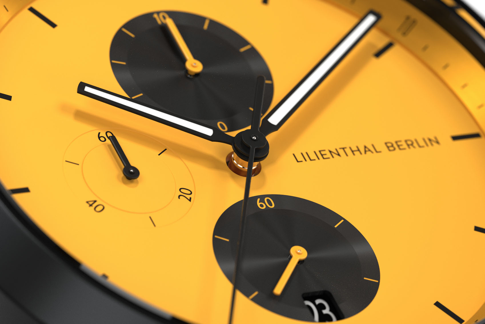 Chronograph Line 2 - Mesh Schwarz