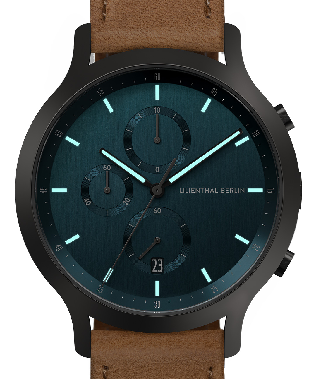 Chronograph Myth - Leder Hellbraun