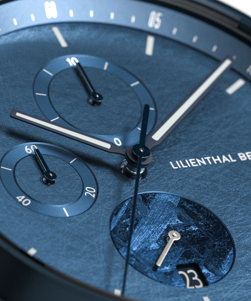 Chronograph Stellar Blue - Edelstahl Blau