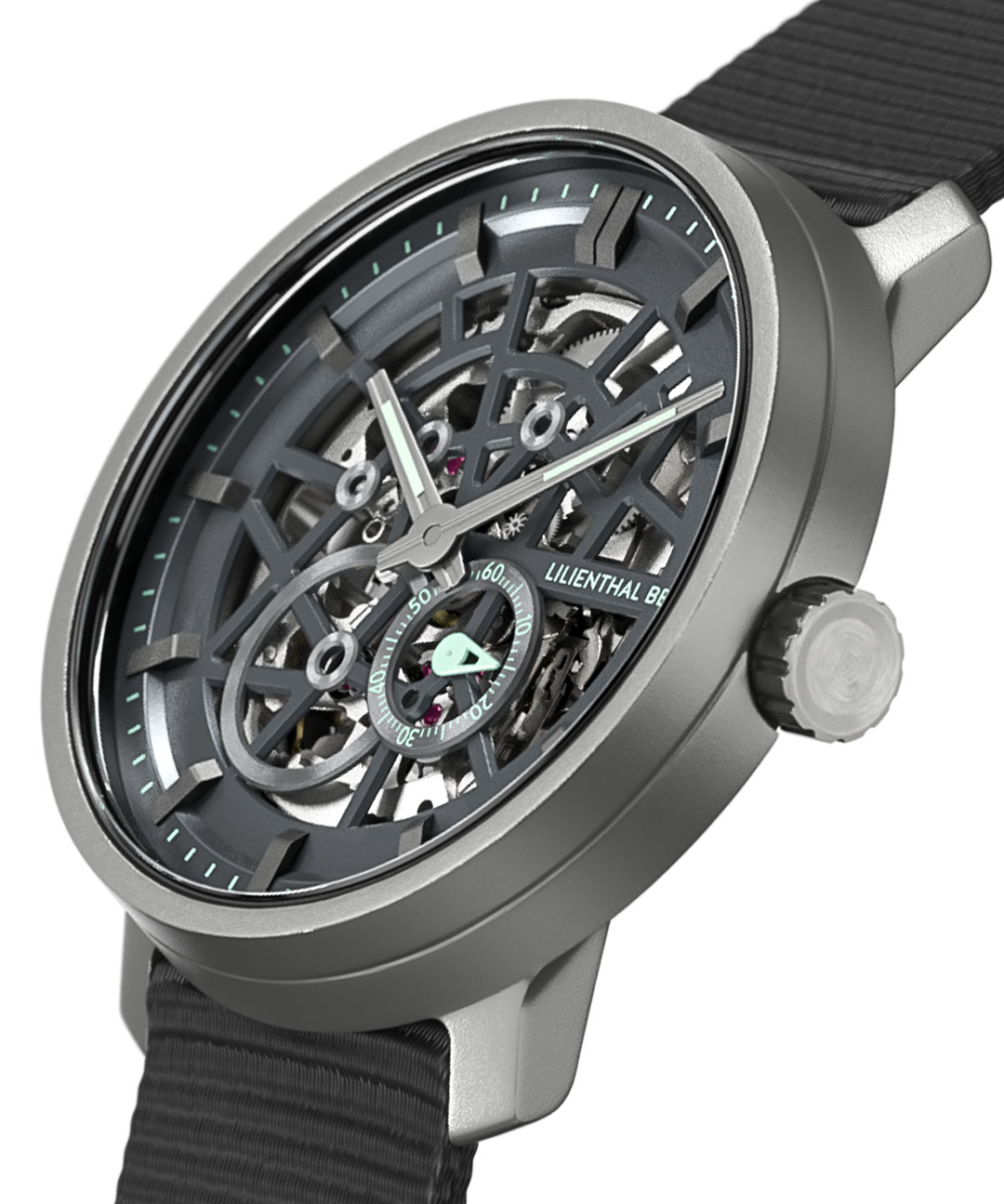 Neolux Skeleton Dark Grey - Recycled PET czarny