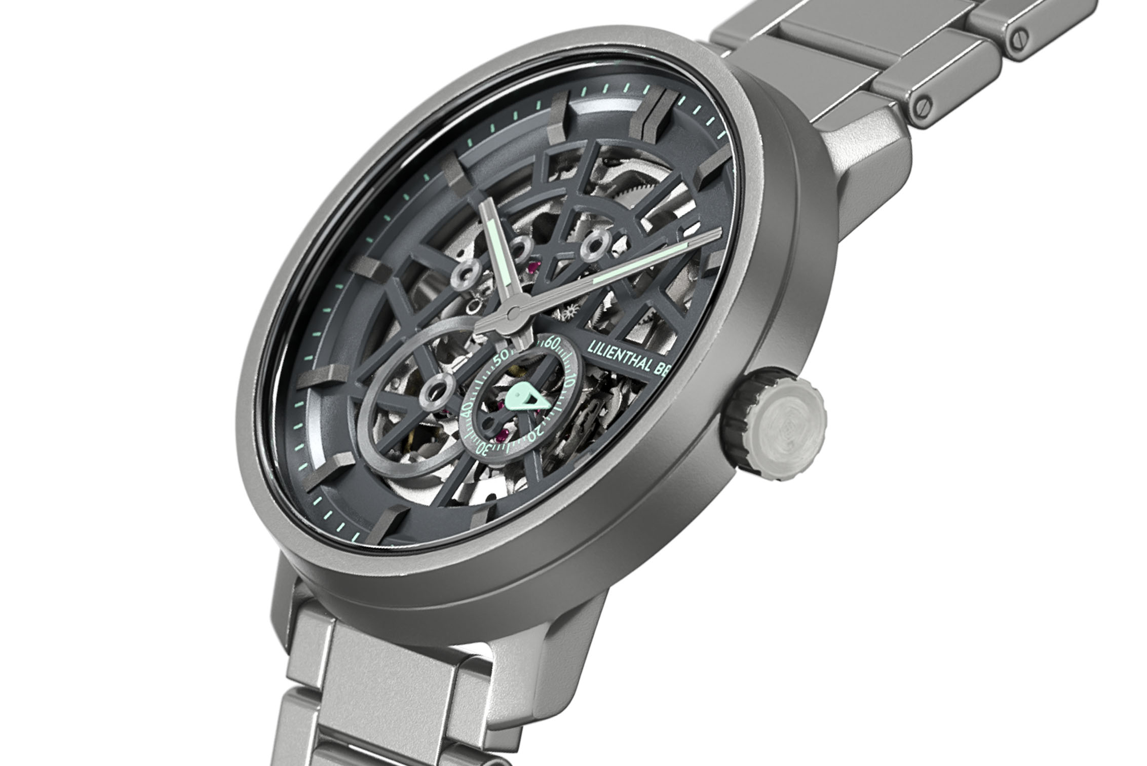 Neolux Skeleton Dark Grey - Edelstahl Anthrazit