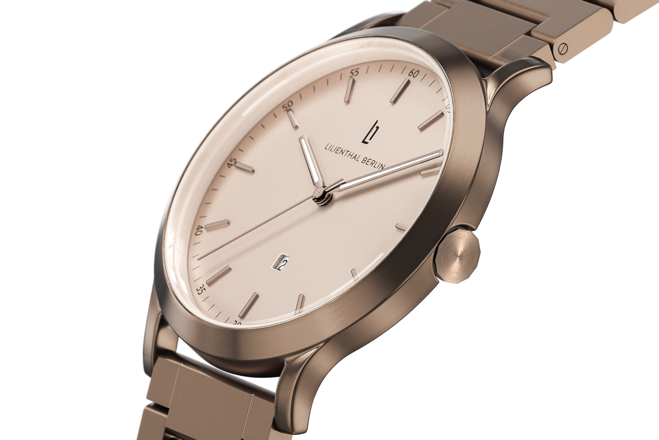 Huxley Bronze Almond - Edelstahl Bronze