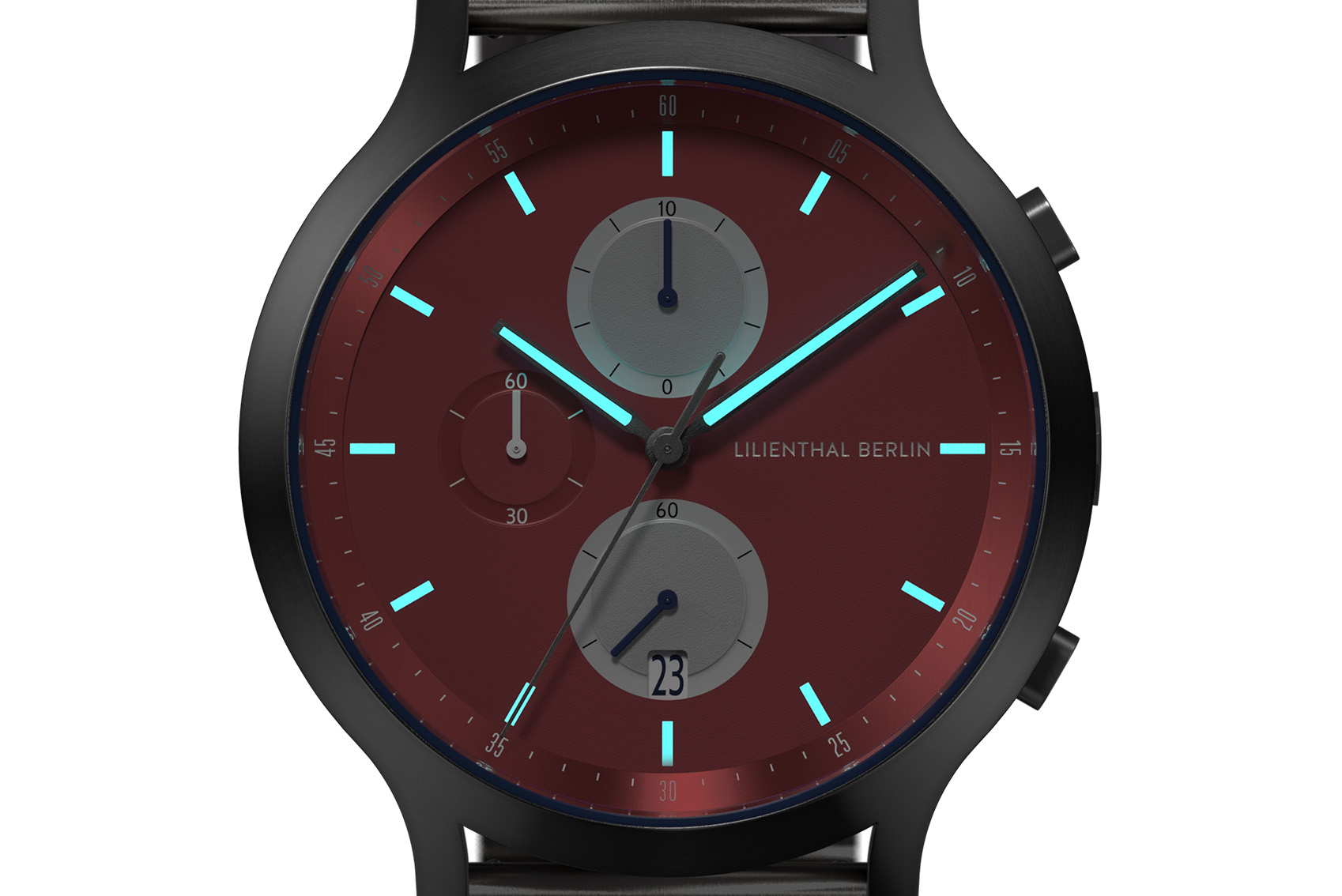 Chronograph Line 3 - Edelstahl Silber