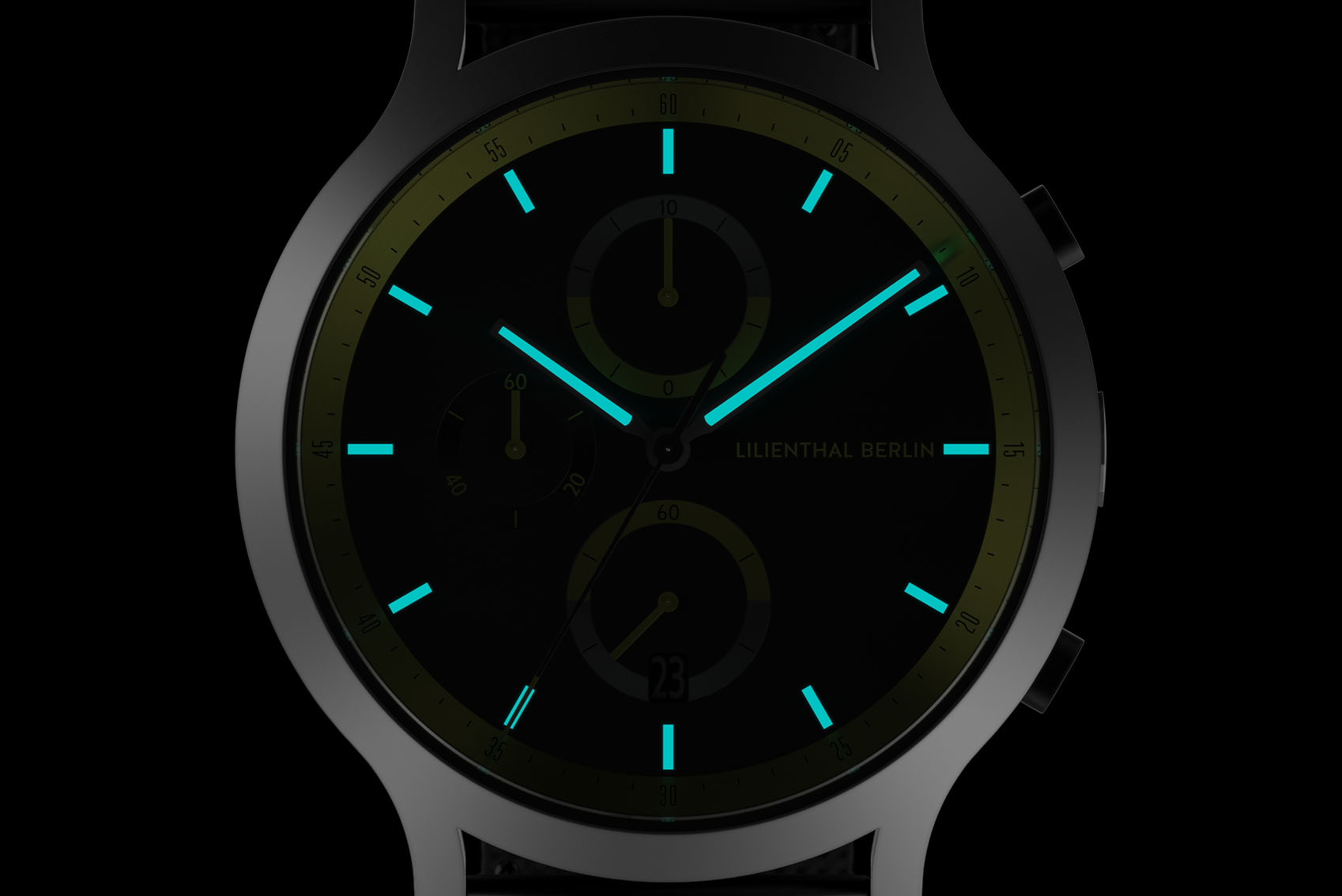 Chronograph Remix II - Mesh Schwarz