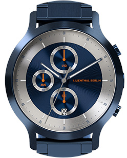 Chronograph LP<br>Blue Silver