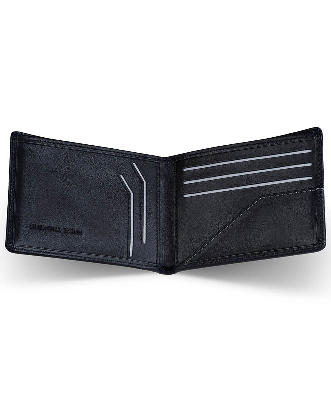 Wallet Medium - Black-Grey | All Wallets | Bags | Lilienthal Berlin -  Award-winning Designs
