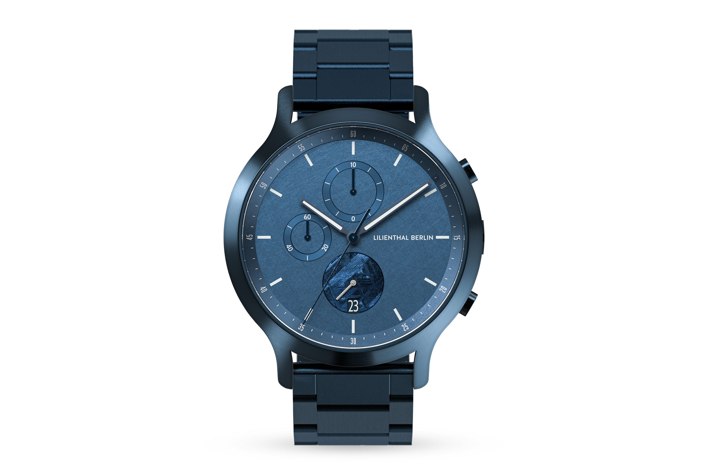 Chronograph Stellar Blue - Edelstahl Blau