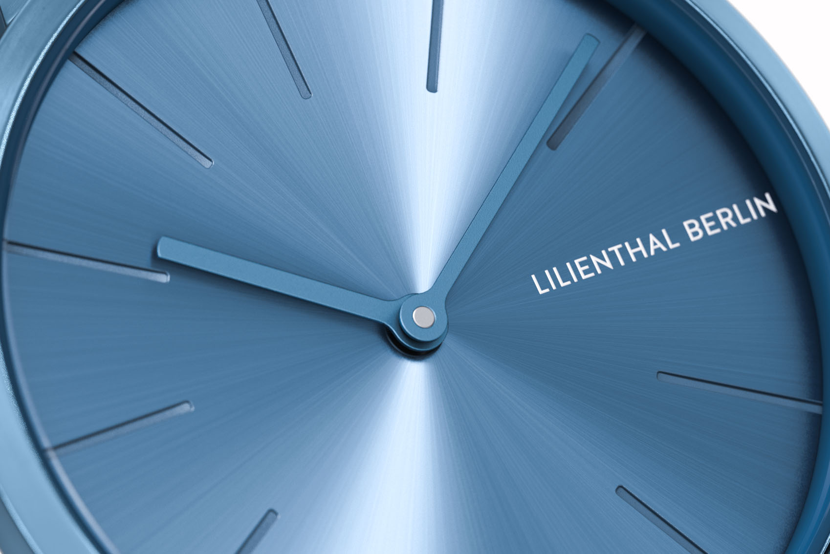 Rosalux Sky Blue - Leder Hellbraun