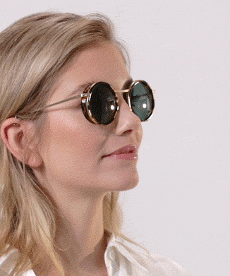 Vorschau: Sonnenbrille Chillwave Gold Tortoise Green